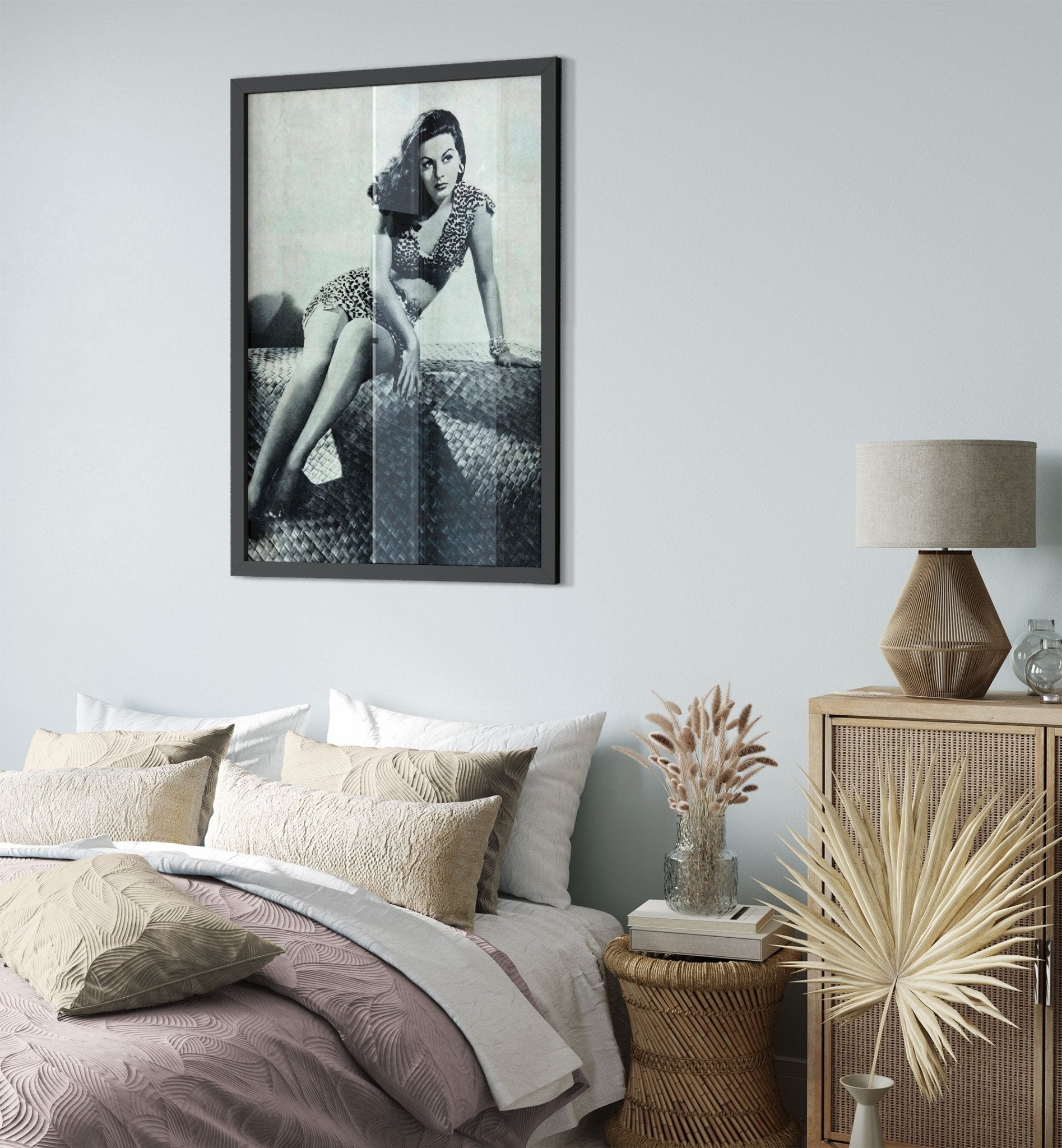 Ramsey Ames Framed, Leading Lady 1940s, Vintage Photo - Iconic Ramsey Ames Framed Print - WallArtPrints4U
