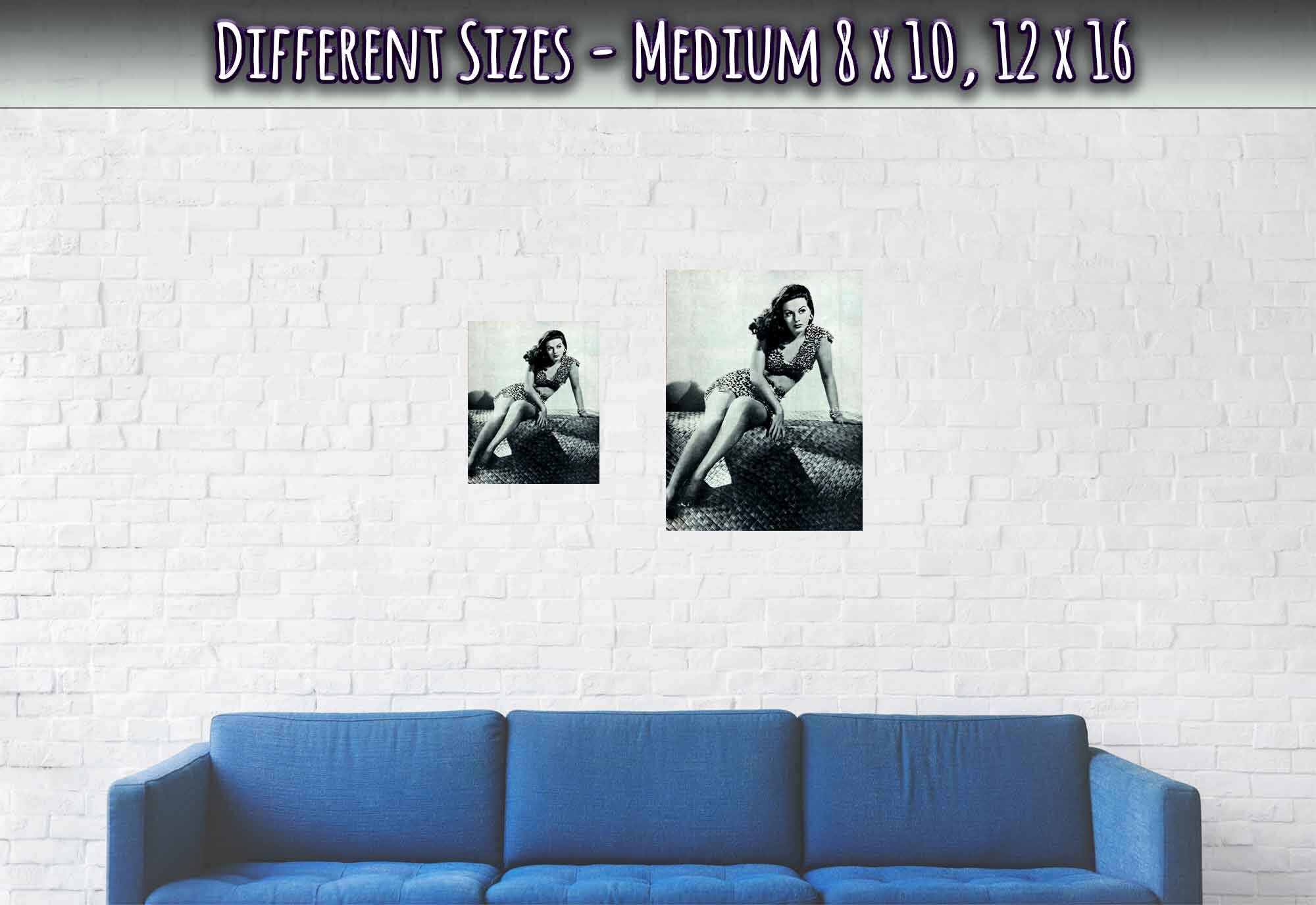 Ramsey Ames Poster, Leading Lady 1940s, Vintage Photo - Iconic Ramsey Ames Print - WallArtPrints4U