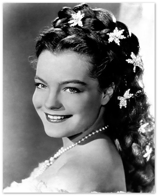 Romy Schneider Poster, Sissi Trilogy, Vintage Photo, Romy Schneider Print, Hollywood Silver Screen Star - WallArtPrints4U