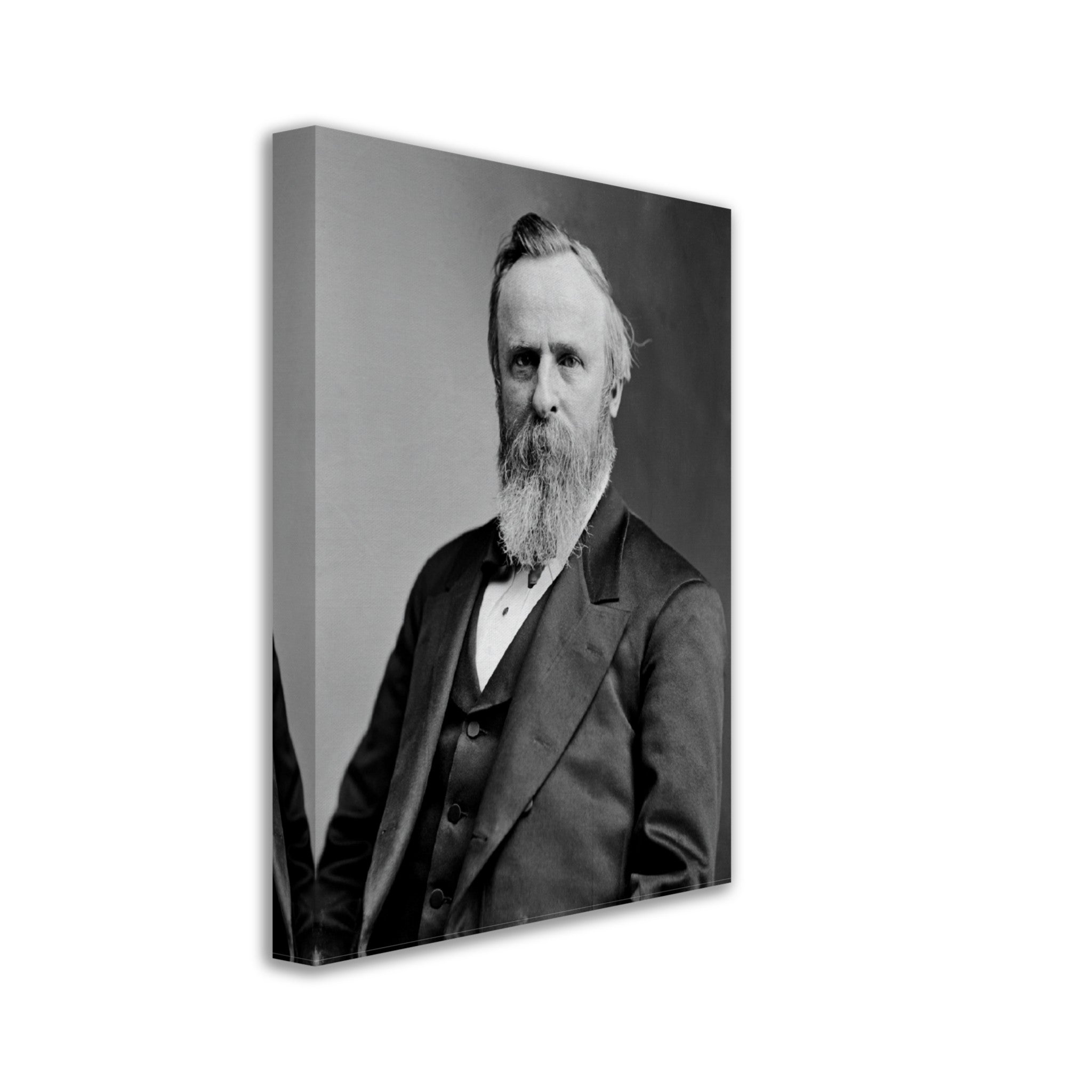 Rutherford Hayes Canvas, 19th President Of Usa, Vintage Photo Portrait - Rutherford Hayes Canvas Print - WallArtPrints4U