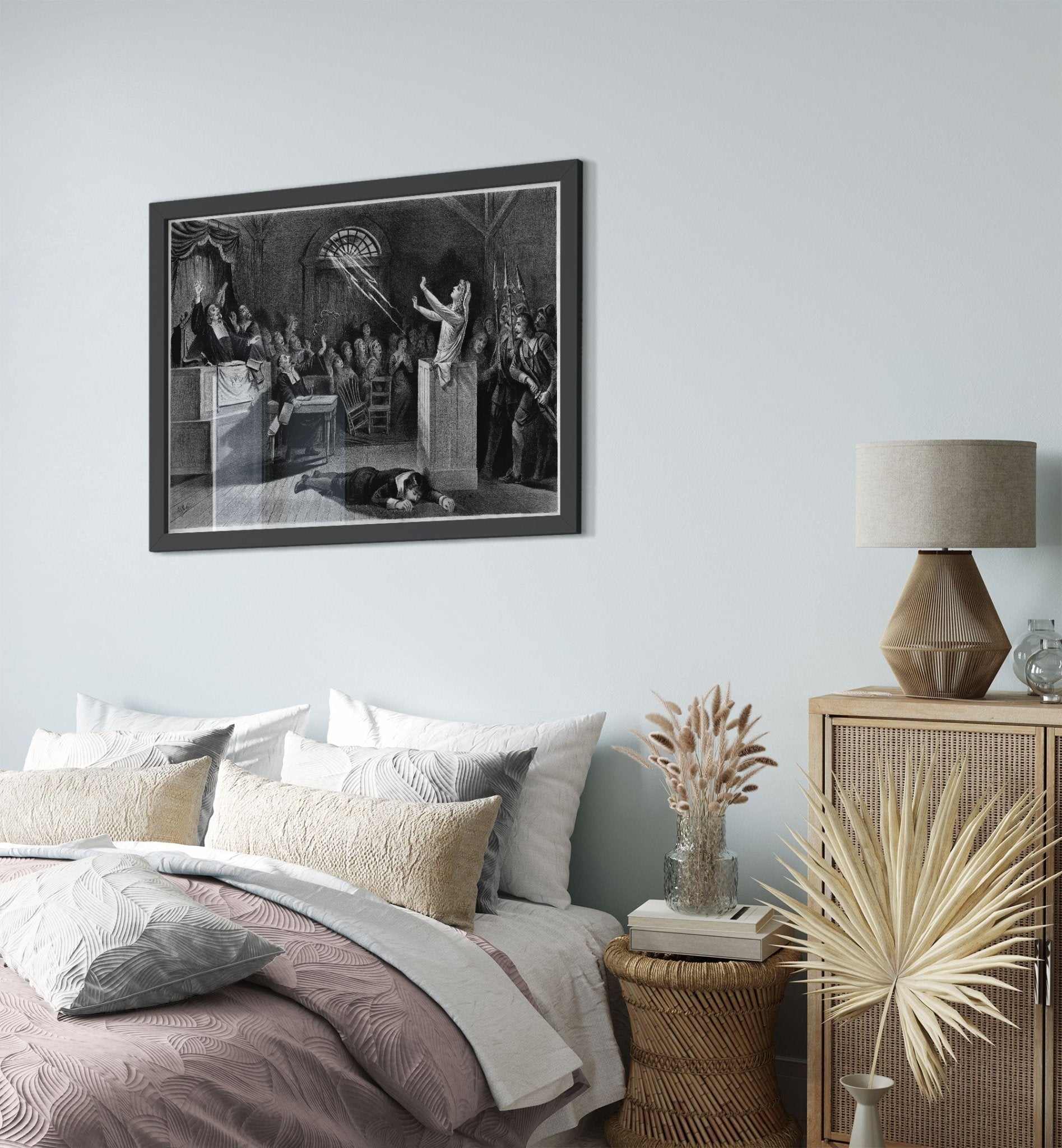 Salem Witch Trials Framed Salem Witch Trials Framed Print - Witchcraft Framed - WallArtPrints4U