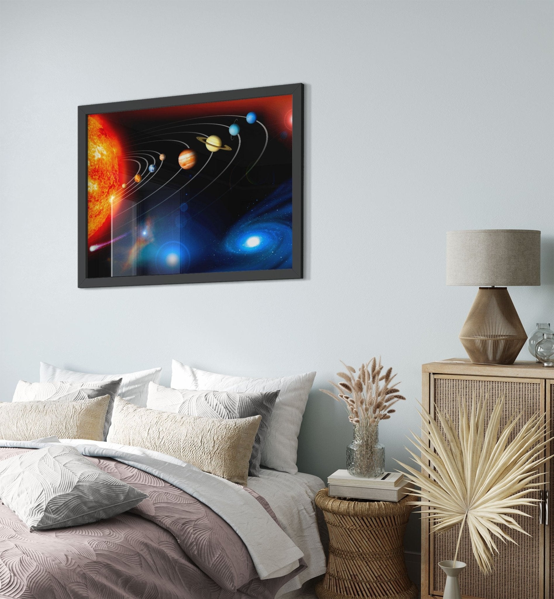 Solar System Framed Nasa Framed Of The Planets Solar System Framed Print - WallArtPrints4U