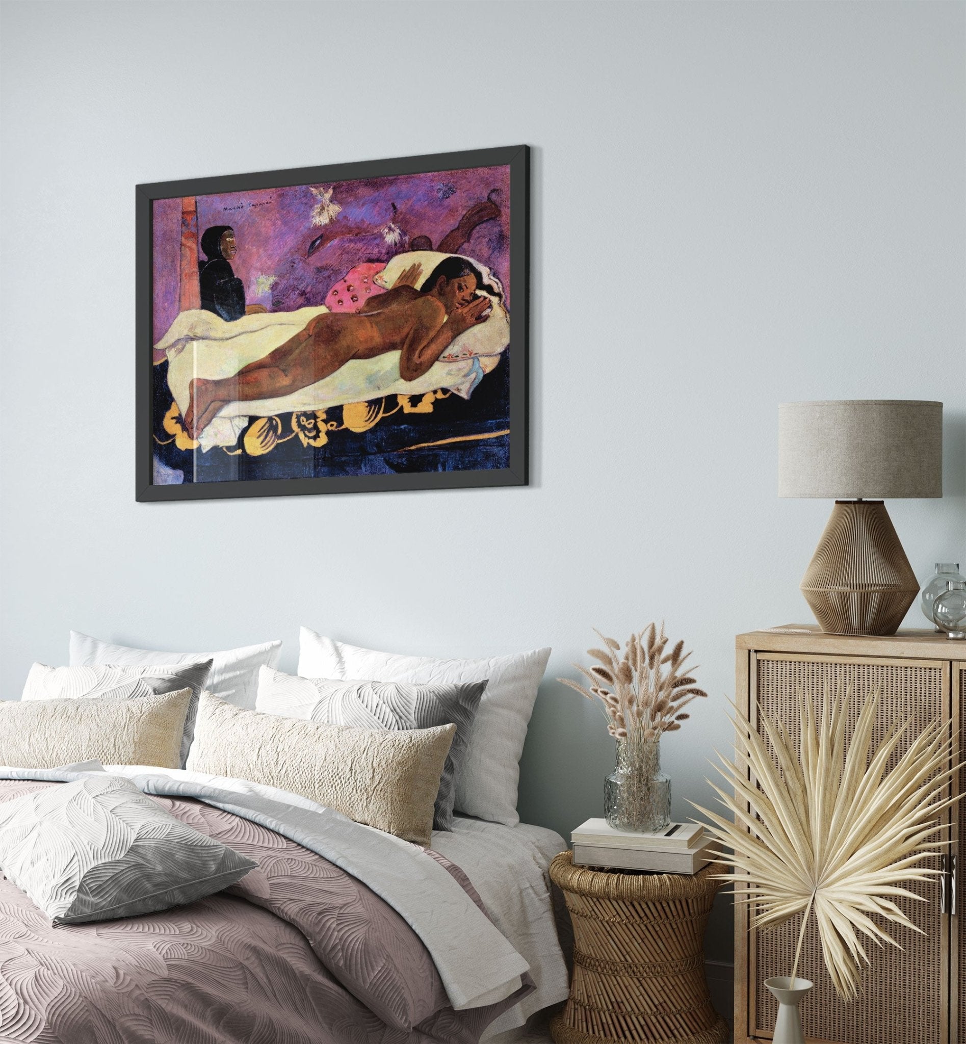 Spirit Of The Dead Watching Framed, Paul Gauguin Framed Print 1892 - WallArtPrints4U