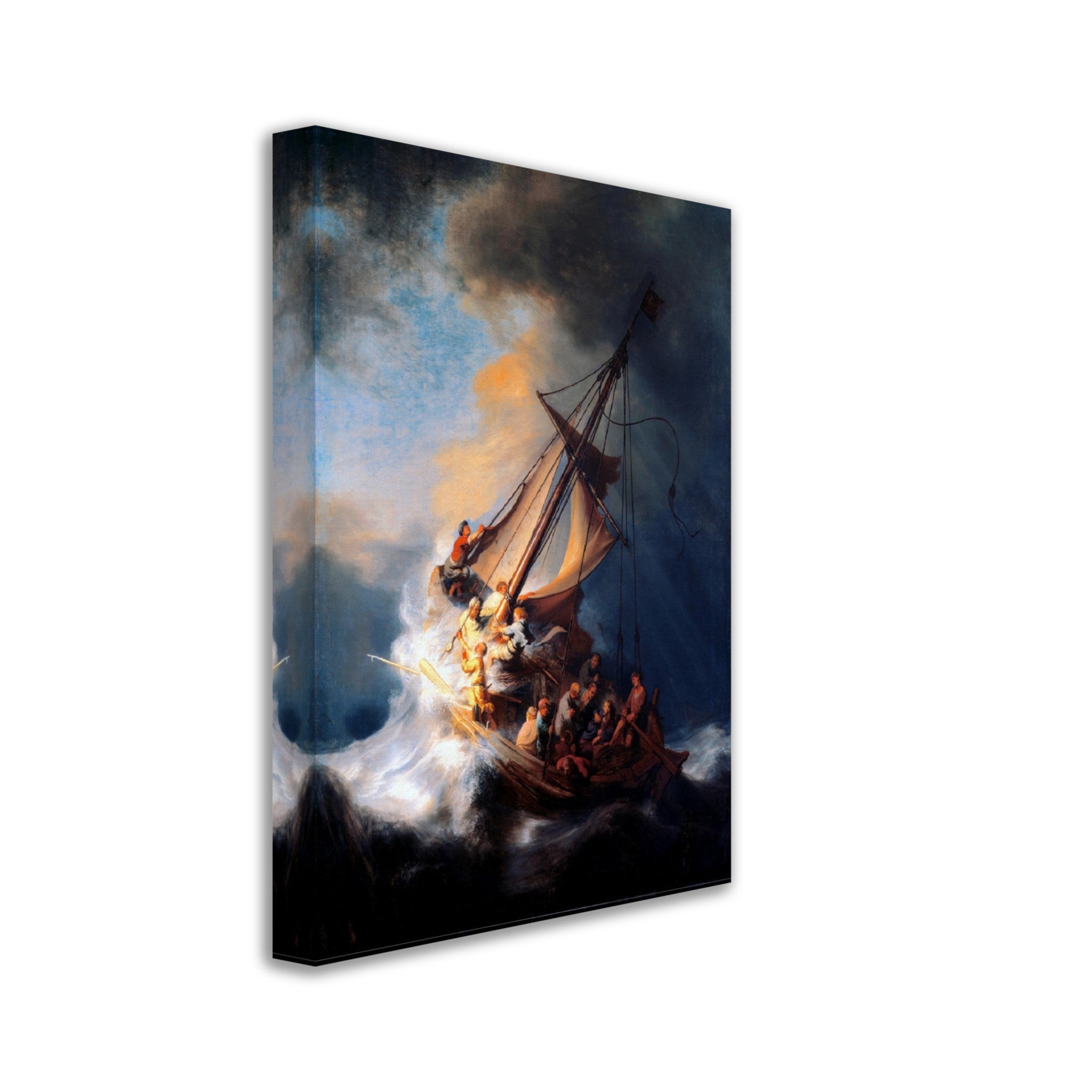 Storm Of The Sea Of Galilee Canvas Print, Rembrandt - Storm Of The Sea Of Galilee Canvas - WallArtPrints4U