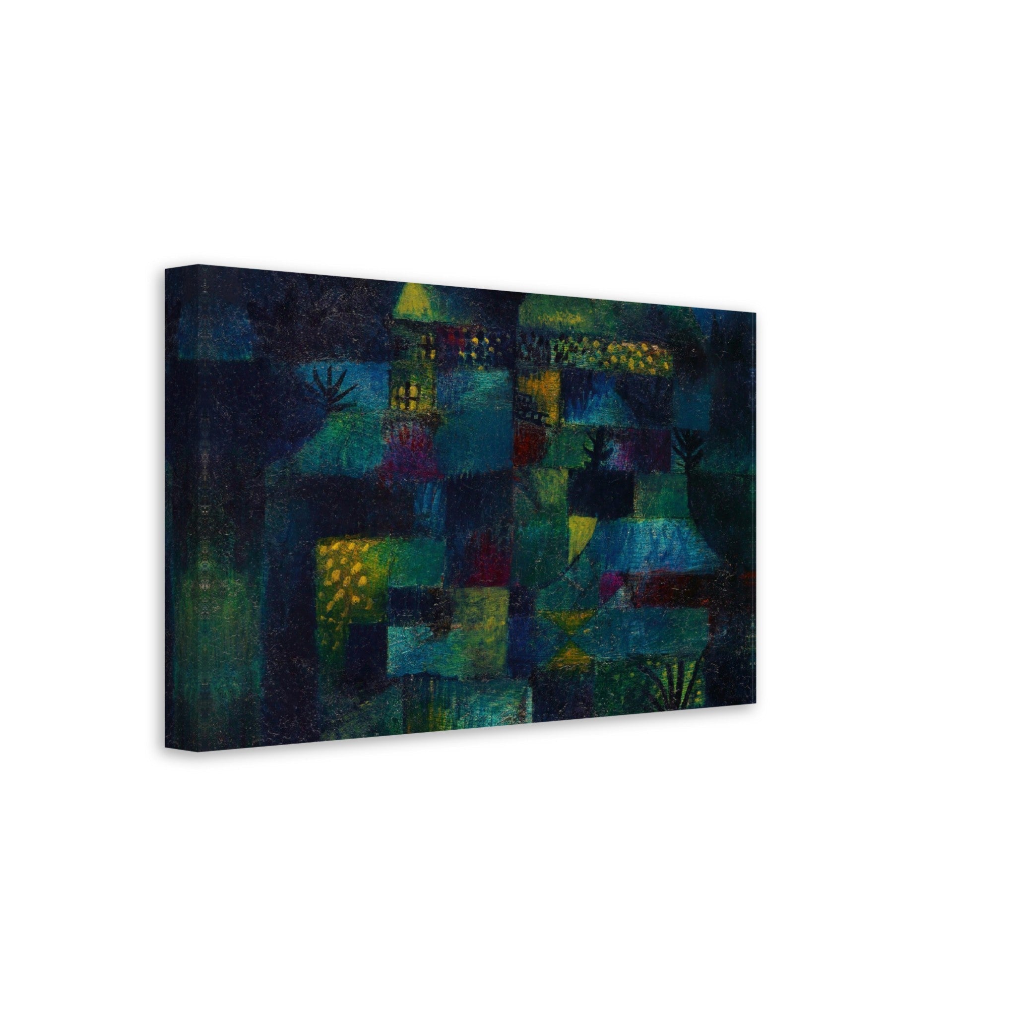 Terraced Garden Canvas Print, Paul Klee Canvass Abstract Terraced Garden Art - WallArtPrints4U