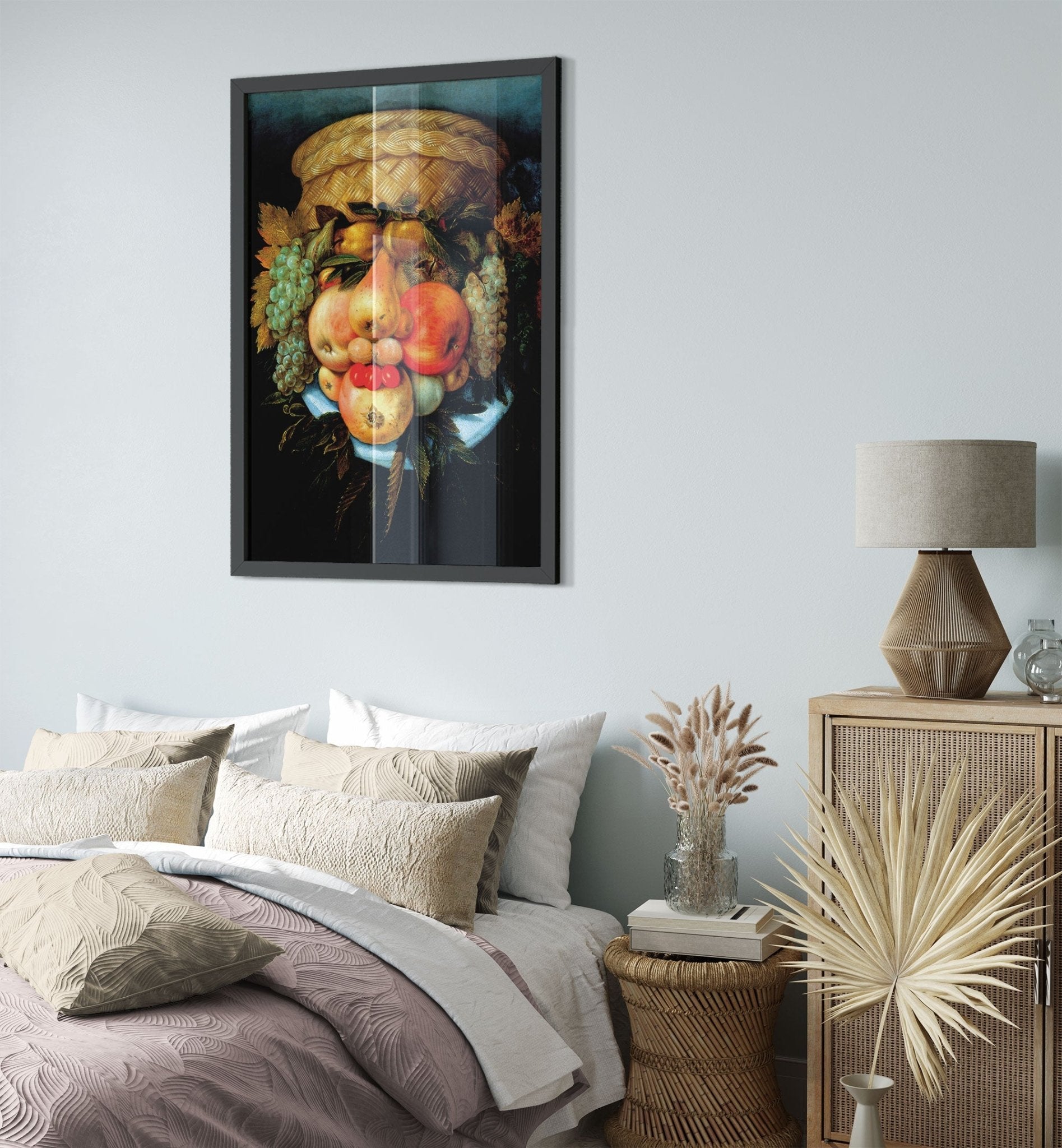 The Fruit Basket Framed - Giuseppe Arcimboldo Framed Print - WallArtPrints4U