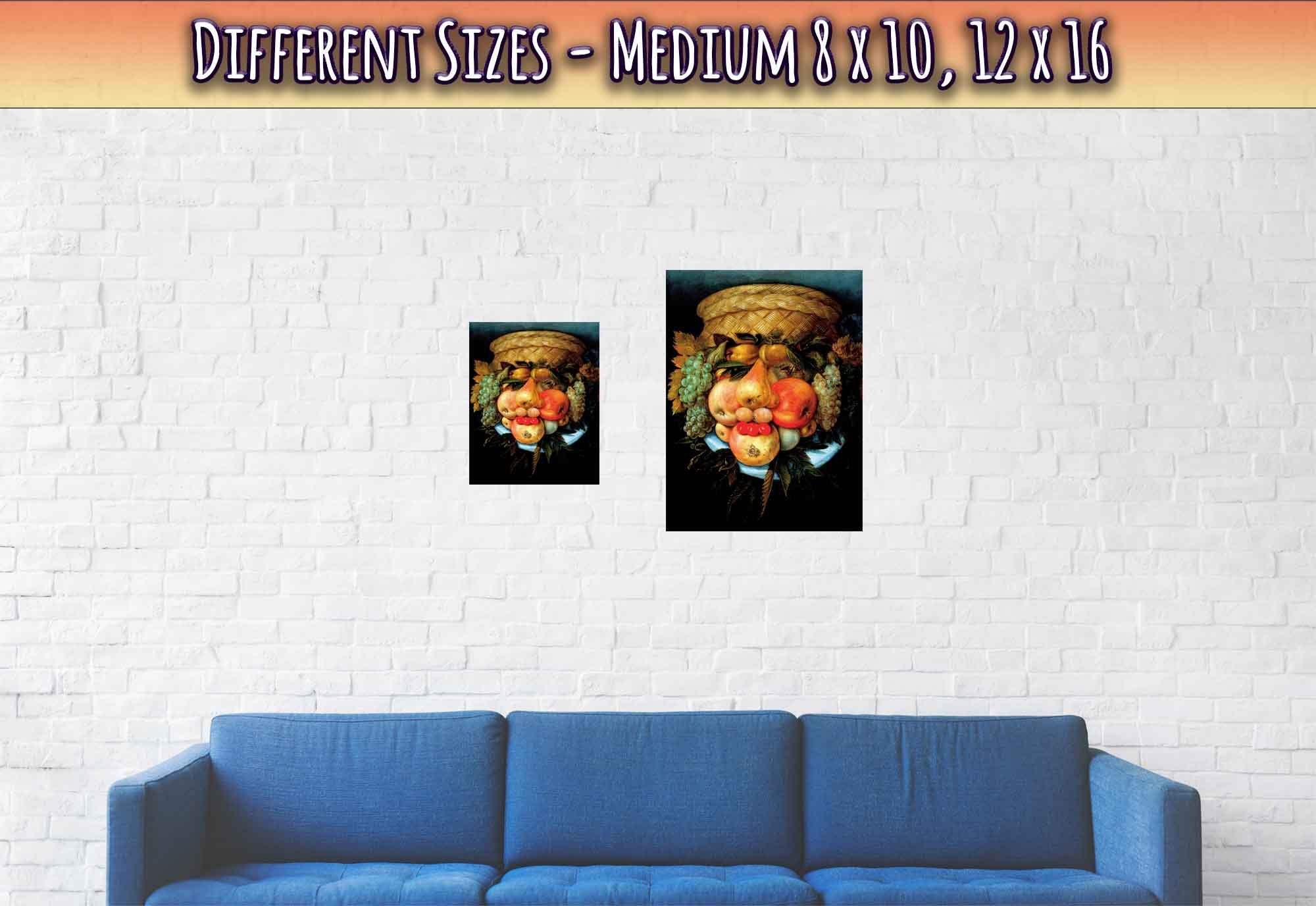 The Fruit Basket Poster - Giuseppe Arcimboldo Poster Print - WallArtPrints4U