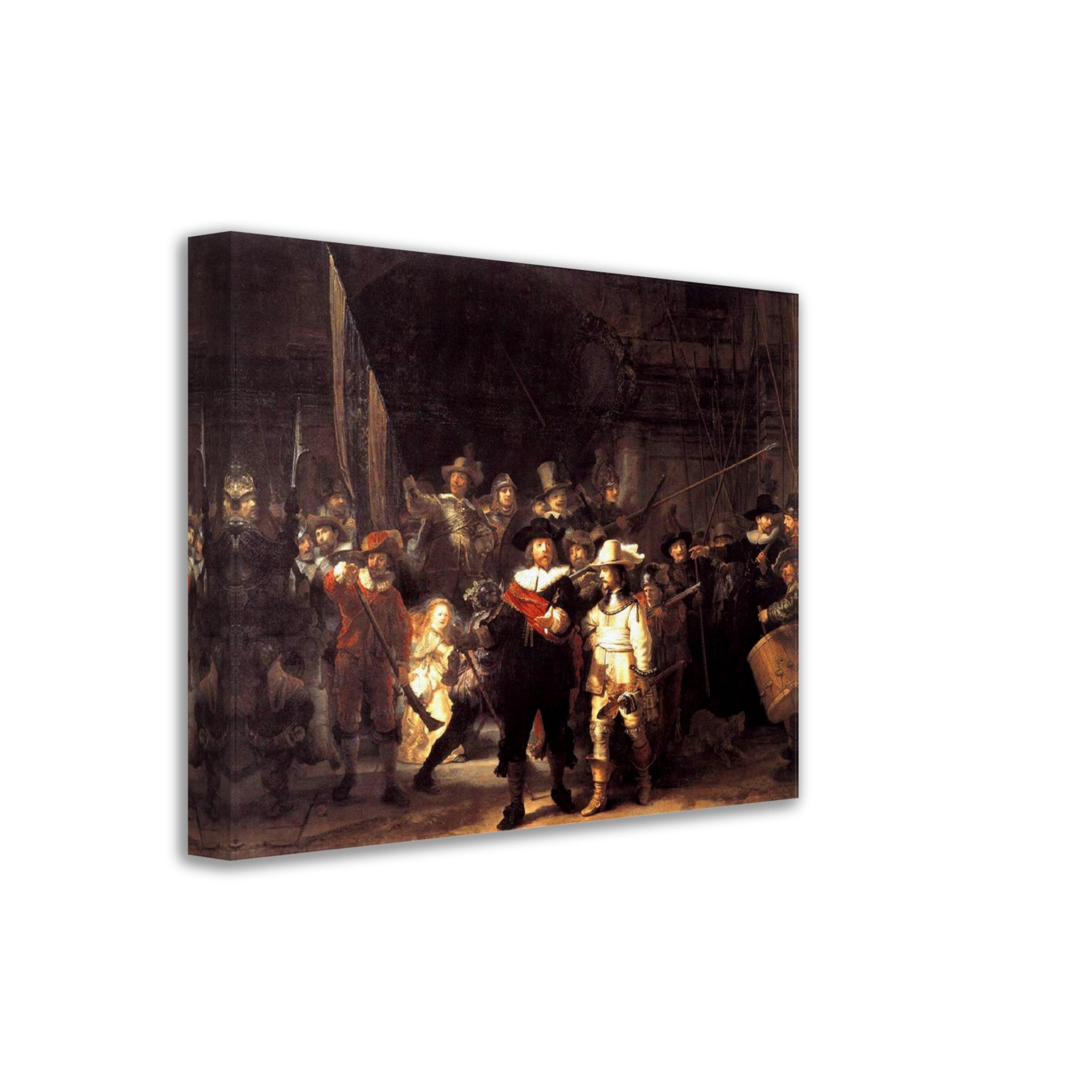 The Night Watch Canvas, Rembrandt Van Rijn - The Night Watch Canvas Print - WallArtPrints4U