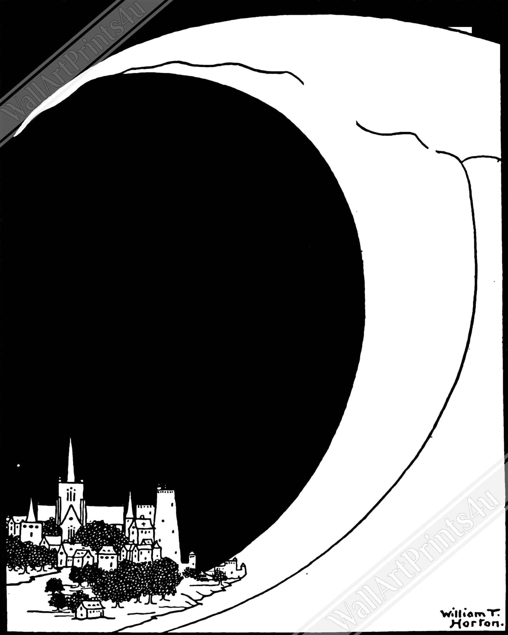 The Wave Poster - William T Horton - The Wave Print - WallArtPrints4U