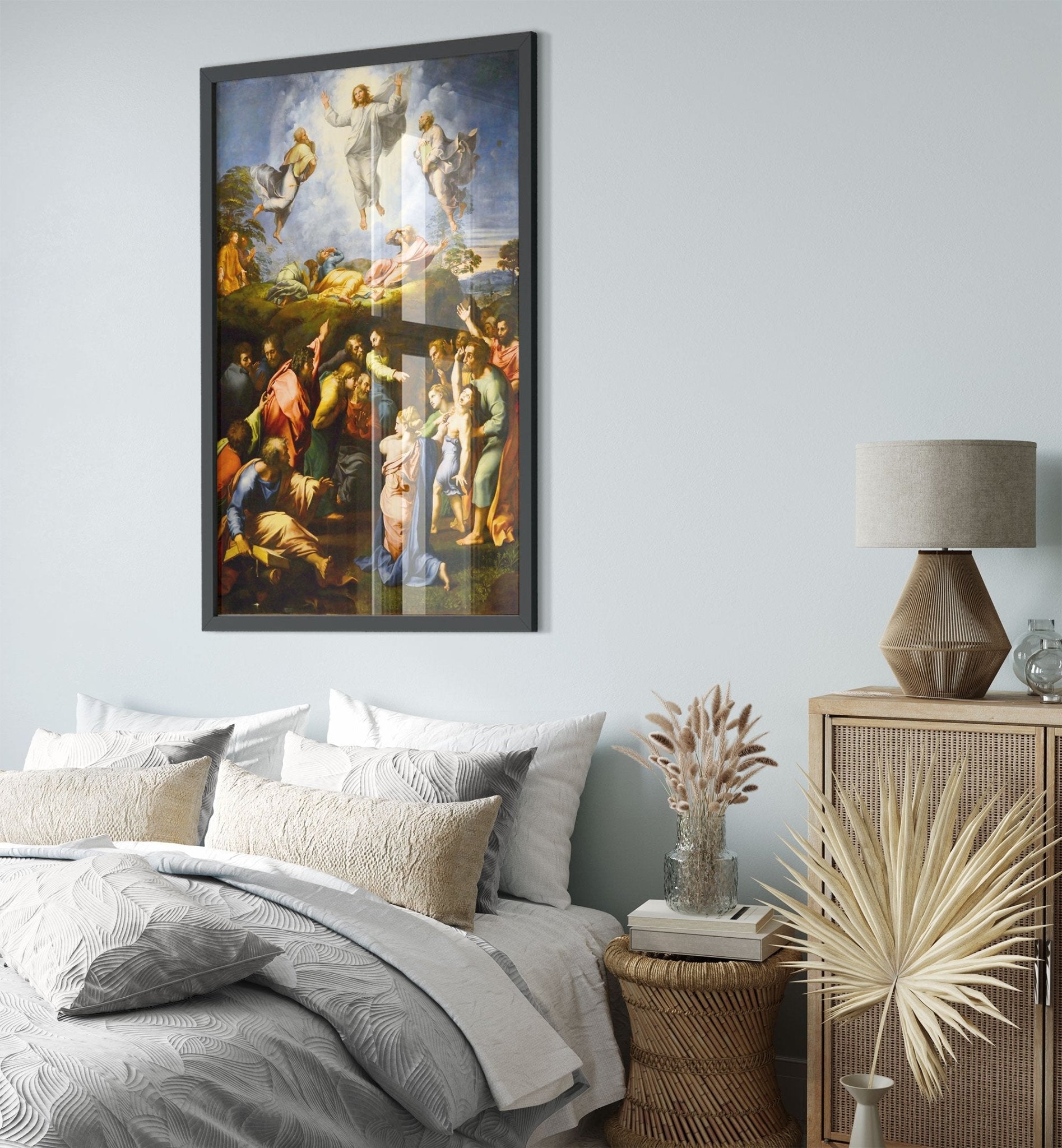 Transfiguration Framed, By Raphael Around 1520 - Transfiguration Framed Print Renaissance Raphael - WallArtPrints4U