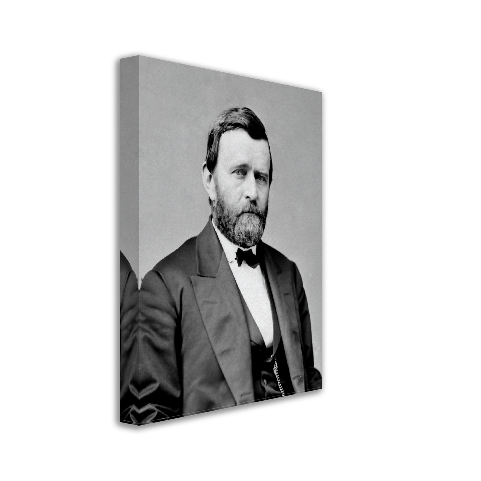 Ulysses S Grant Canvas, 18th President Of Usa, Vintage Photo Portrait - Ulysses S Grant Canvas Print - WallArtPrints4U