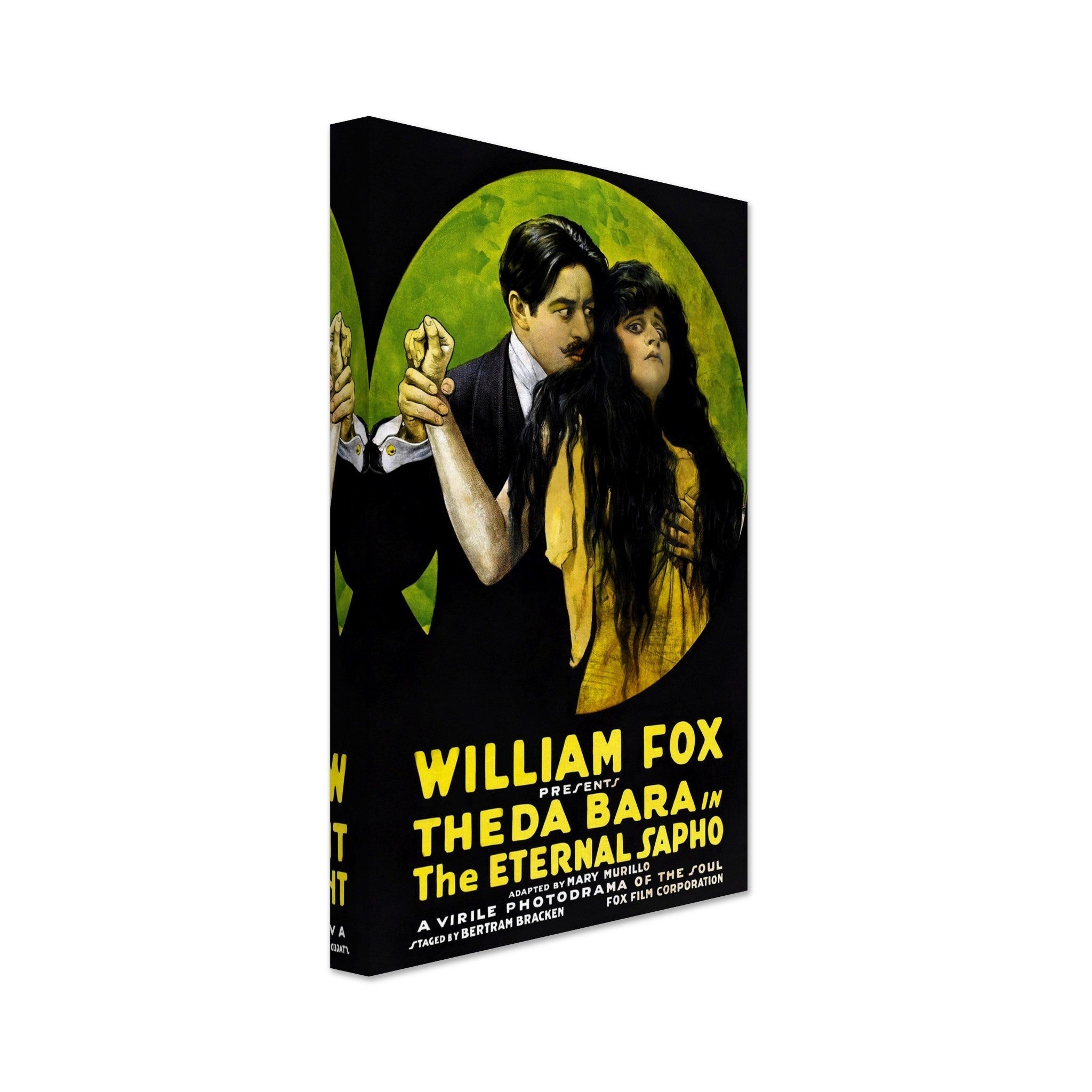 Vintage Eternal Sapho Theda Bara Canvas, Vintage Movie Photo 1916 Theda Bara Canvas Print - WallArtPrints4U