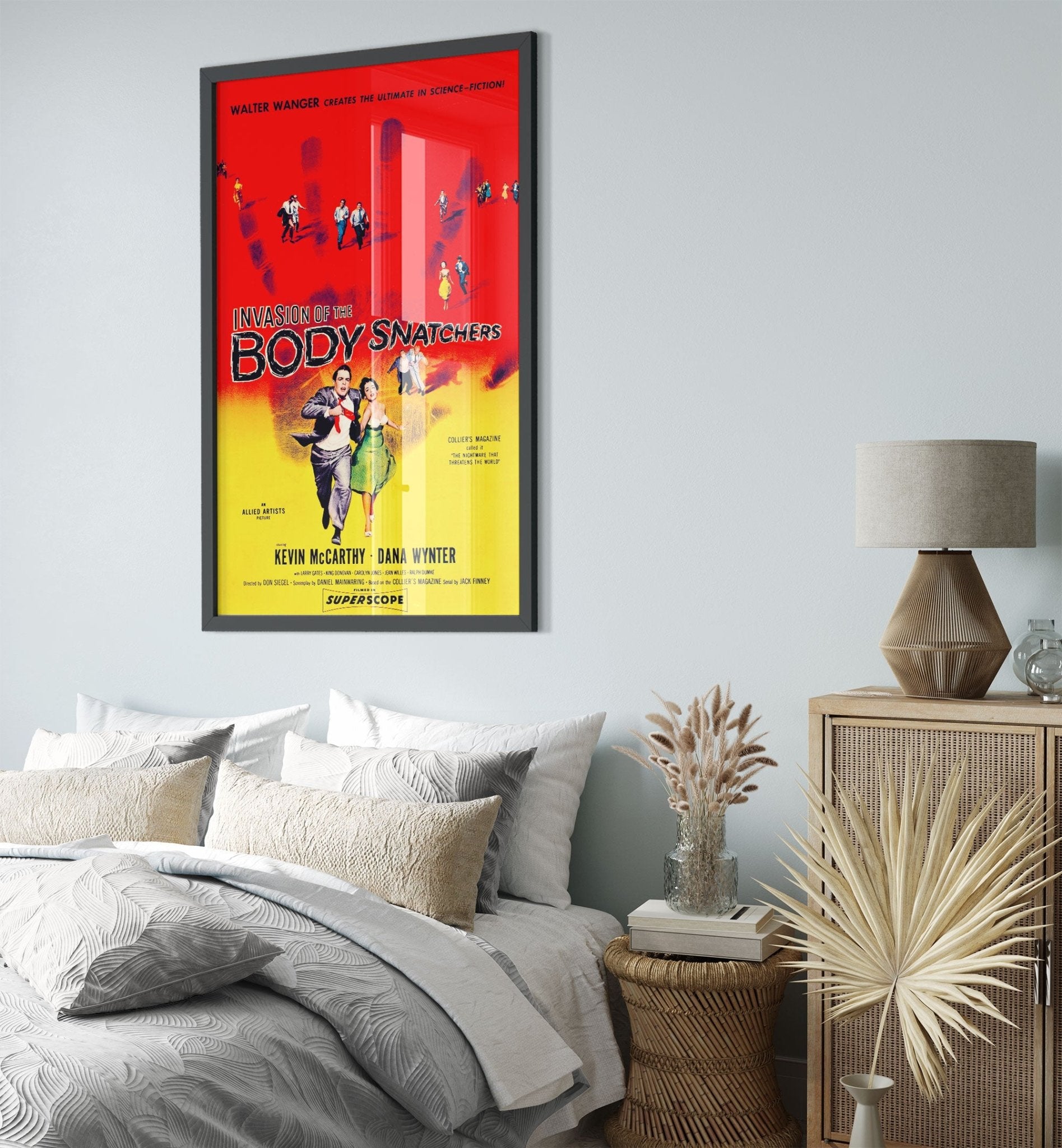 Vintage Movie Framed Invasion Of The Body Snatcher Framed Print Film Art - WallArtPrints4U