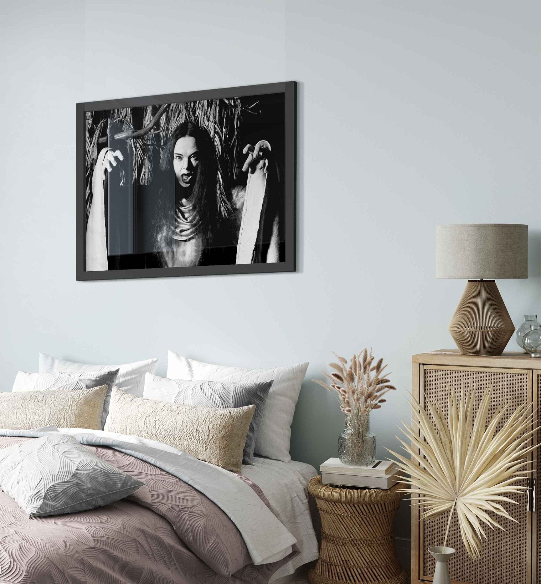 Vintage Vampire Framed, Carol Borland Framed, Mark Of The Vampire Framed Print - WallArtPrints4U