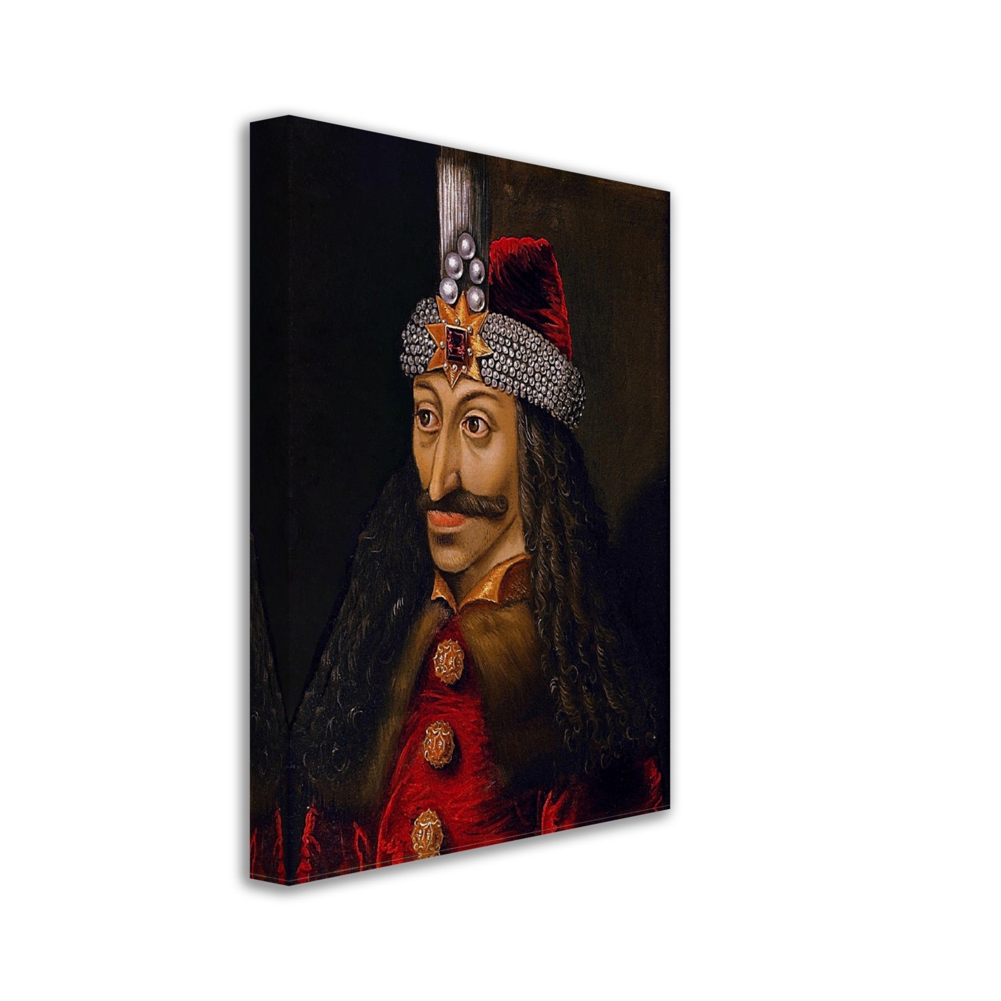 Vlad The Impaler Canvas, Original Dracula - Vlad III Dracula - WallArtPrints4U