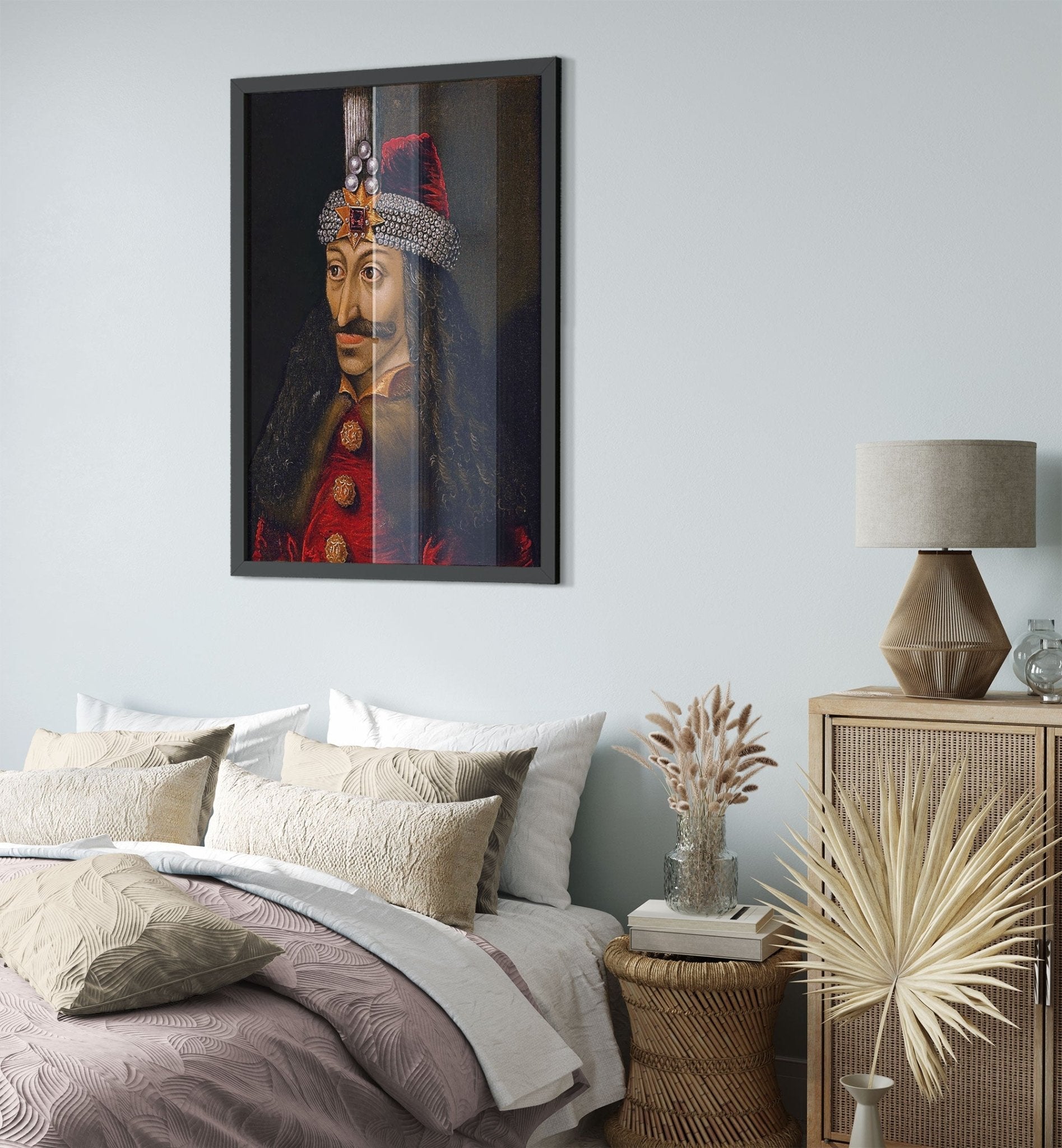 Vlad The Impaler Framed, Original Dracula - Vlad III Dracula - WallArtPrints4U
