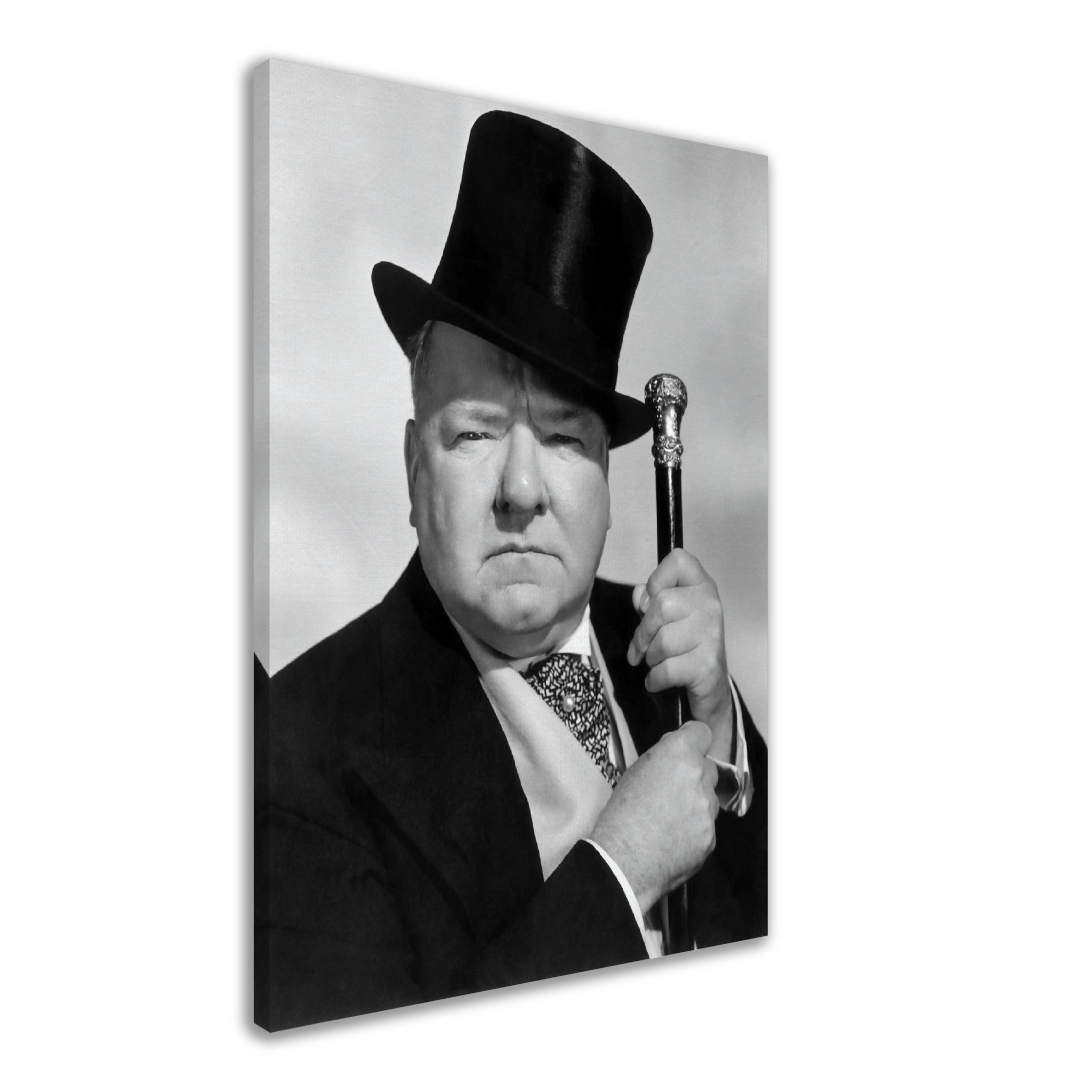 Wc Fields Canvas, American Comedian , Juggler, Vintage Photo, Wc Fields Canvas Print, Silver Screen Star - WallArtPrints4U