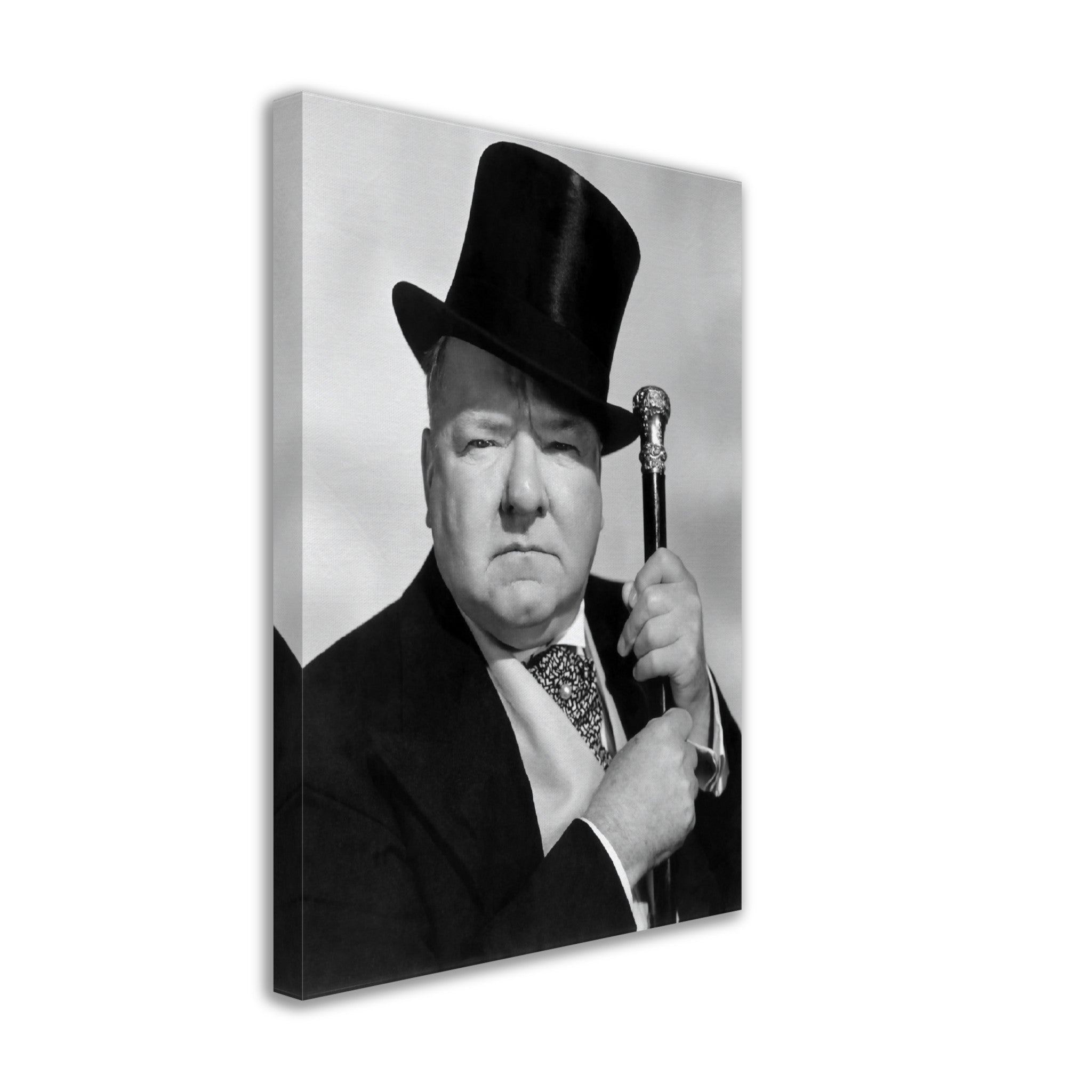 Wc Fields Canvas, American Comedian , Juggler, Vintage Photo, Wc Fields Canvas Print, Silver Screen Star - WallArtPrints4U