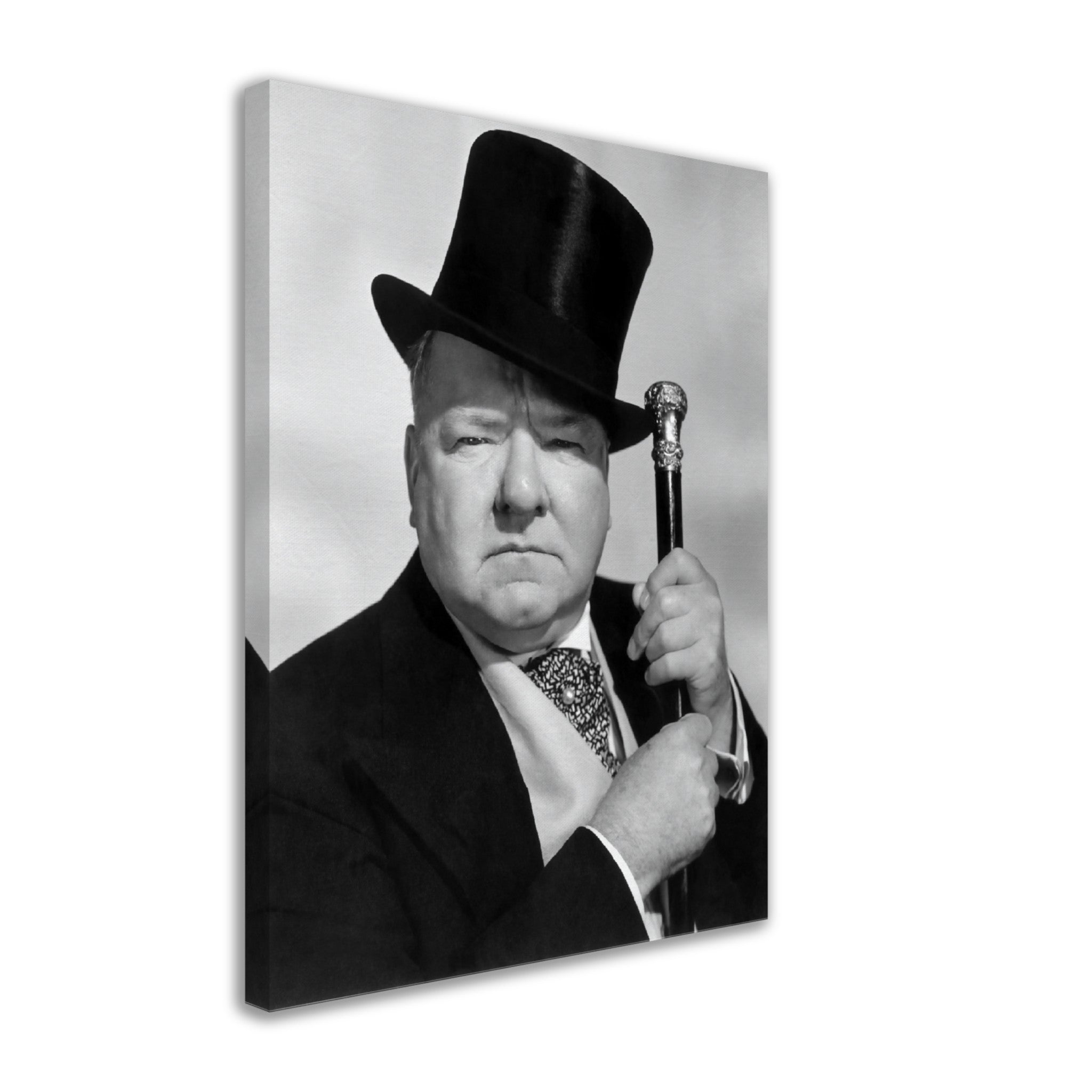 Wc Fields Canvas, American Comedian , Juggler, Vintage Photo, Wc Fields Canvas Print, Silver Screen Star - WallArtPrints4U