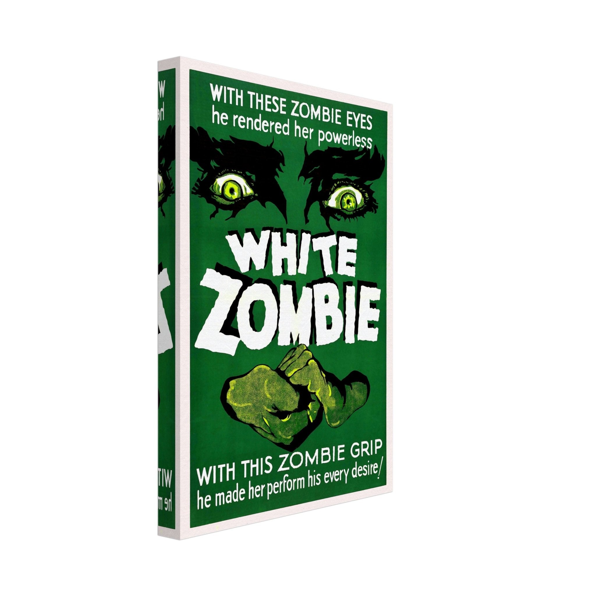 White Zombie Canvas, Vintage Horror Movie Canvas 1932 - Canvas Film Art - Bela Lugosi, Madge Bellamy - WallArtPrints4U