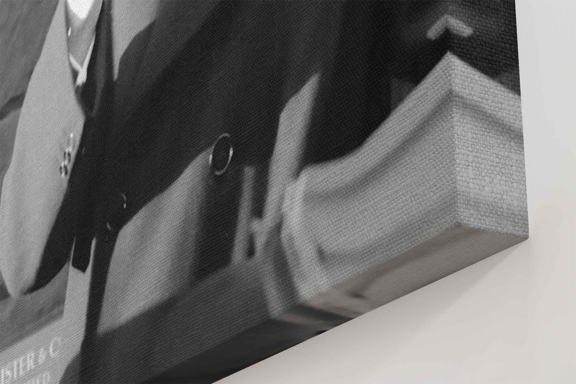 Winston Churchill Canvas Print, V Day V Sign, Vintage Photo - Winston Churchill Canvas - WallArtPrints4U