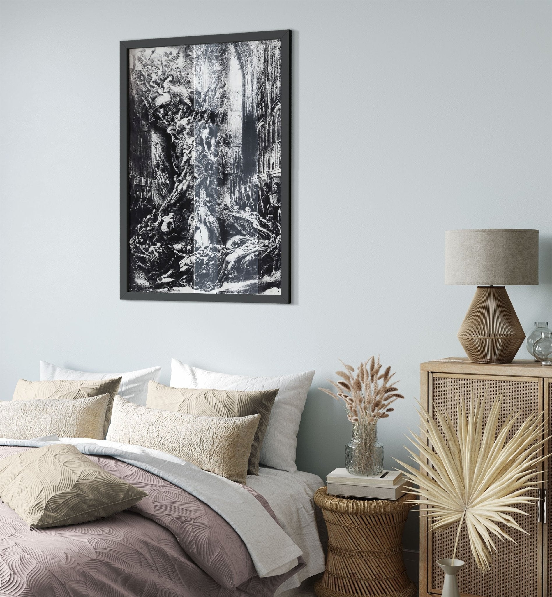 Witches Sabbath Framed - Louis Boulanger - The Round Of The Sabbath - Witches Sabbath - WallArtPrints4U