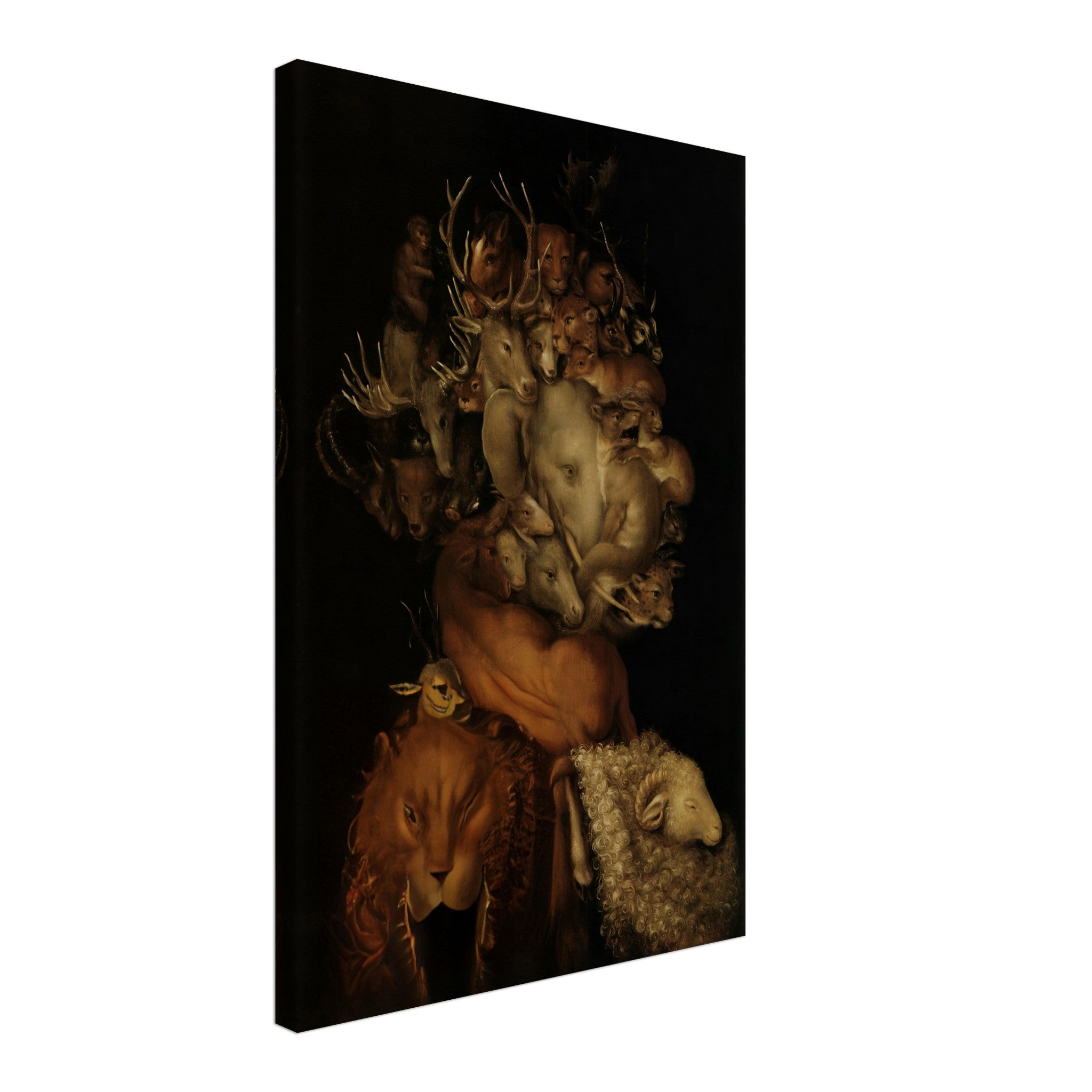 Element Earth Giuseppe Arcimboldo Canvas Print - WallArtPrints4U