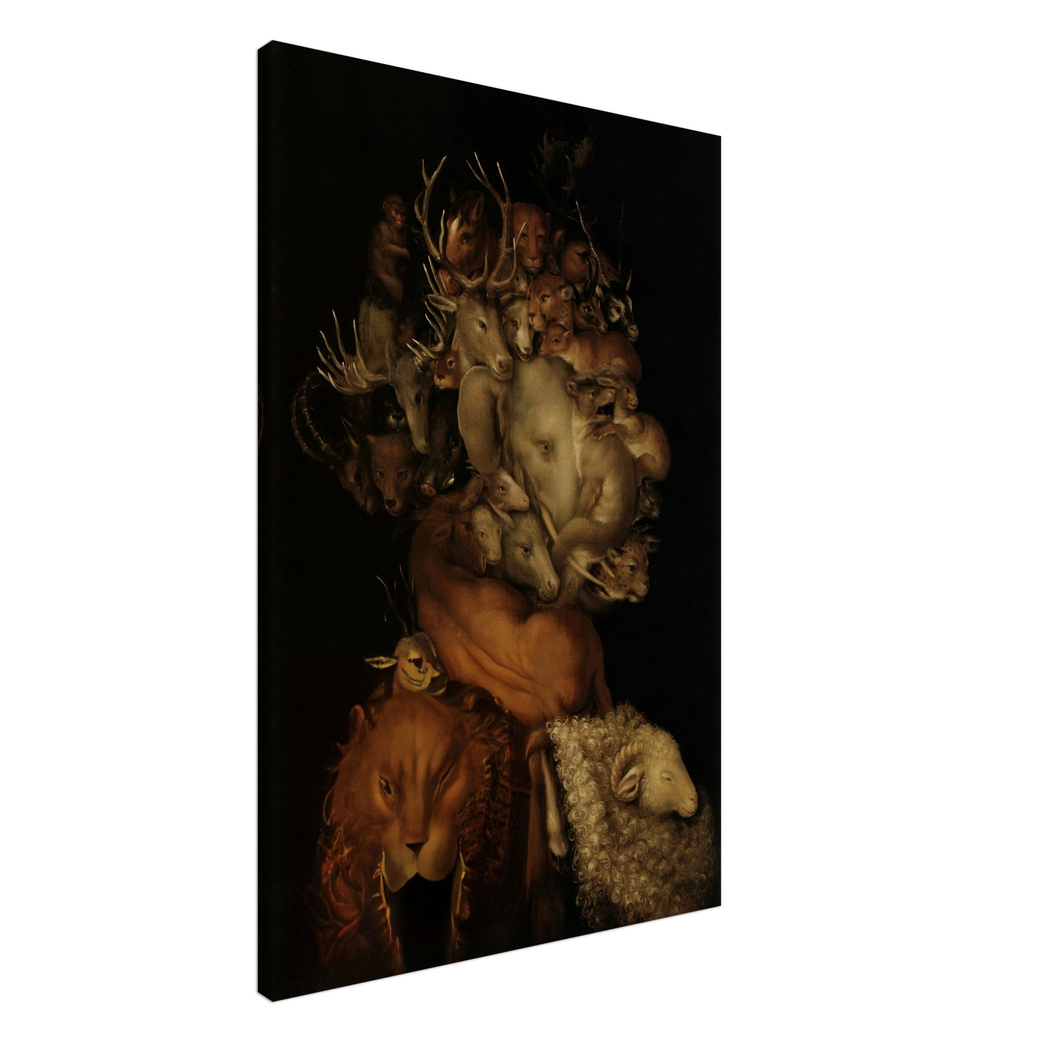 Element Earth Giuseppe Arcimboldo Canvas Print - WallArtPrints4U