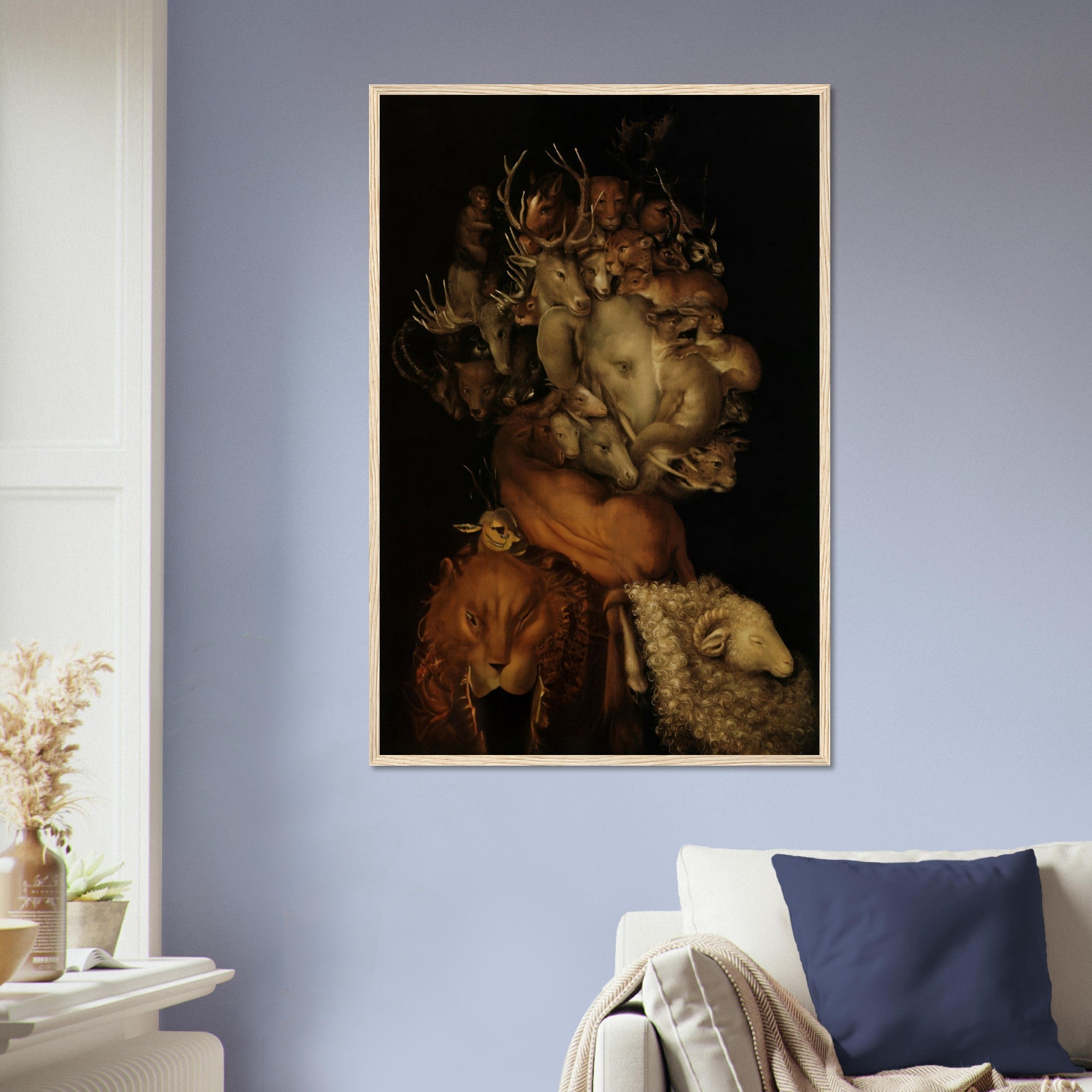 Element Earth Giuseppe Arcimboldo Framed Print - WallArtPrints4U