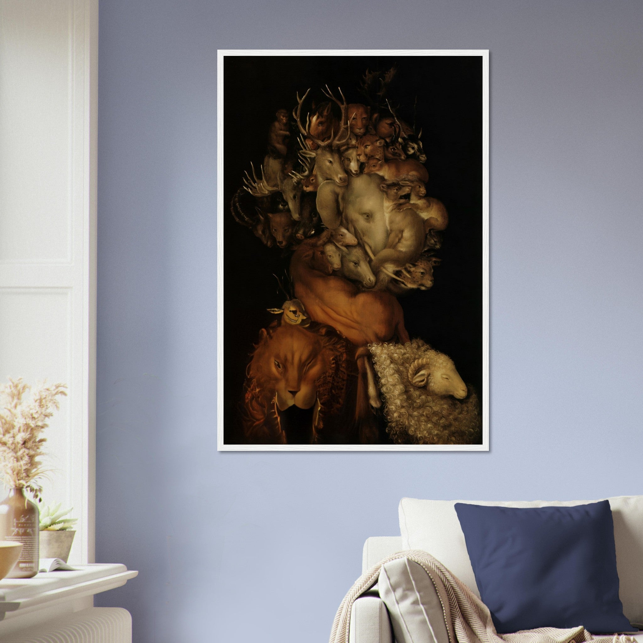 Element Earth Giuseppe Arcimboldo Framed Print - WallArtPrints4U