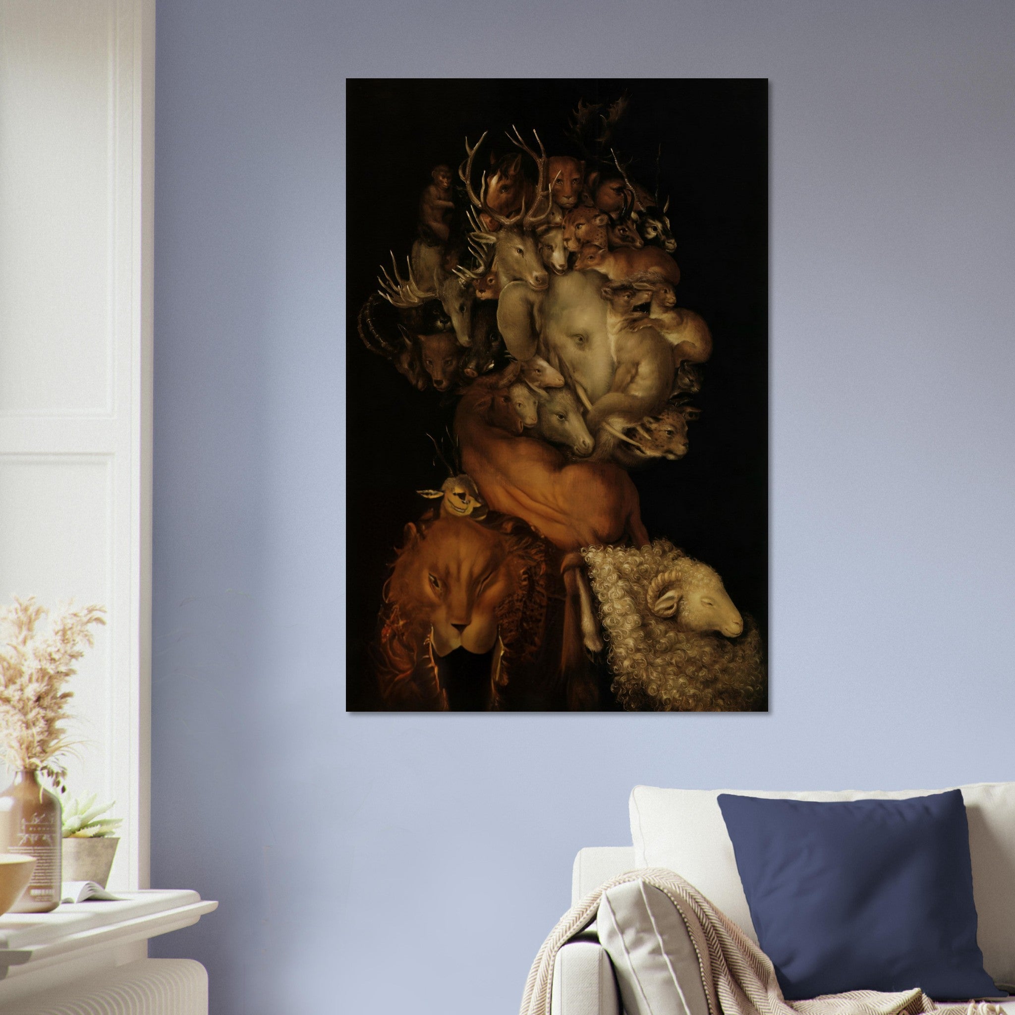 Element Earth Giuseppe Arcimboldo Poster Print - WallArtPrints4U