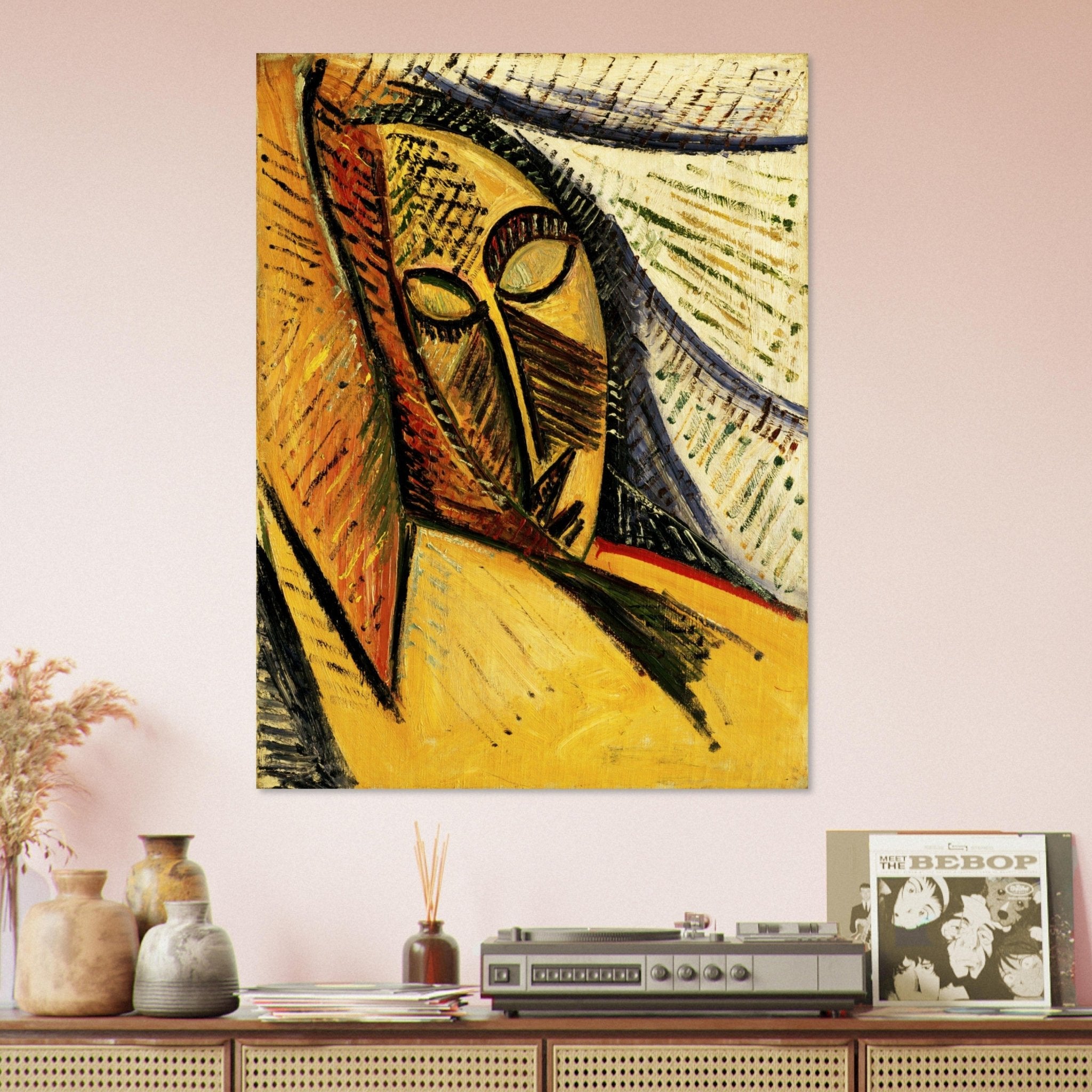 Pablo Picasso Poster Print, Head Of A Sleeping Woman - WallArtPrints4U