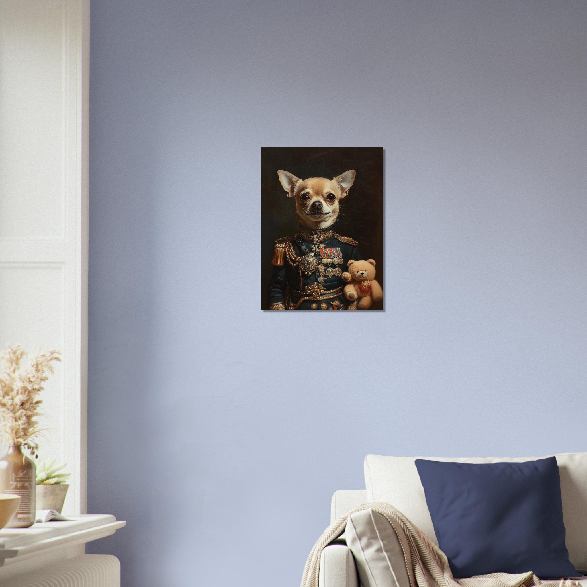 Renaissance Pet Portrait Poster Custom Print, Dog Portrait From Photo - WallArtPrints4U