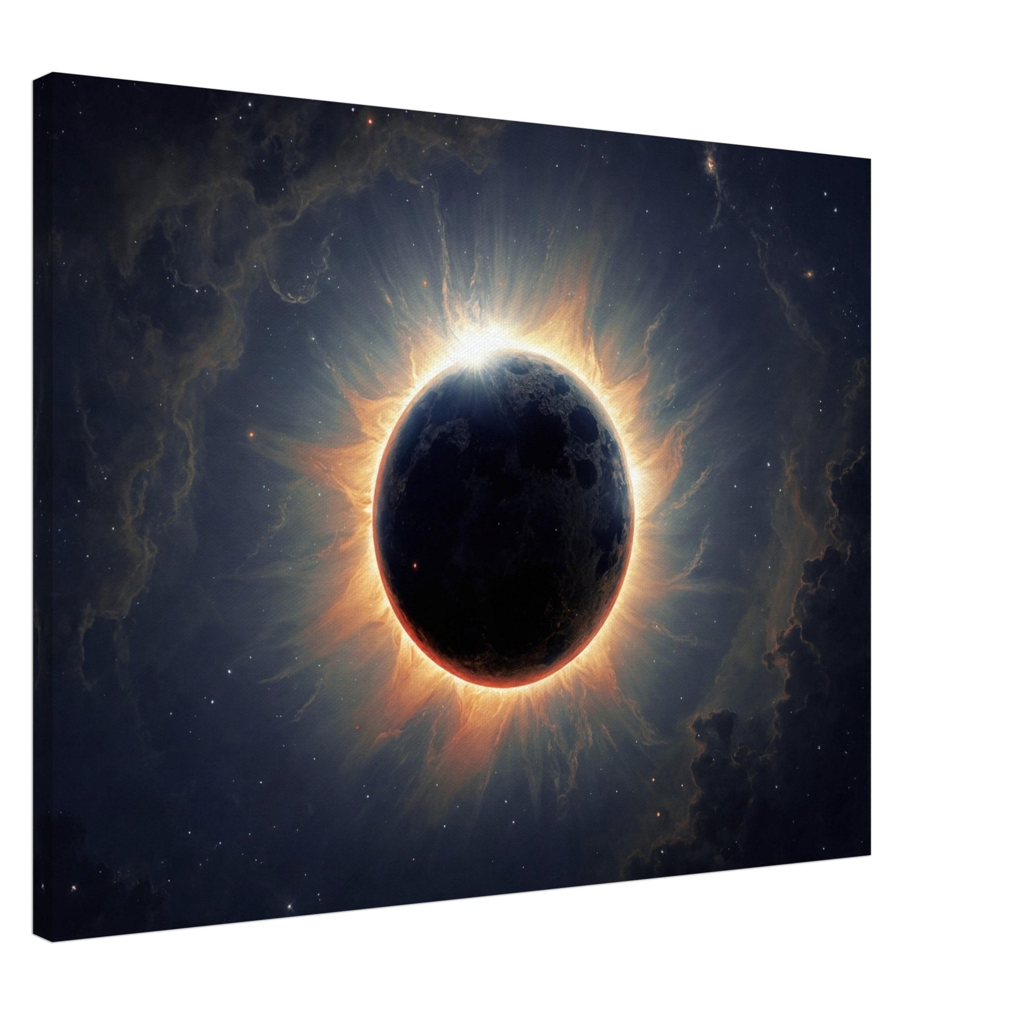 Solar Eclipse Canvas Print - WallArtPrints4U