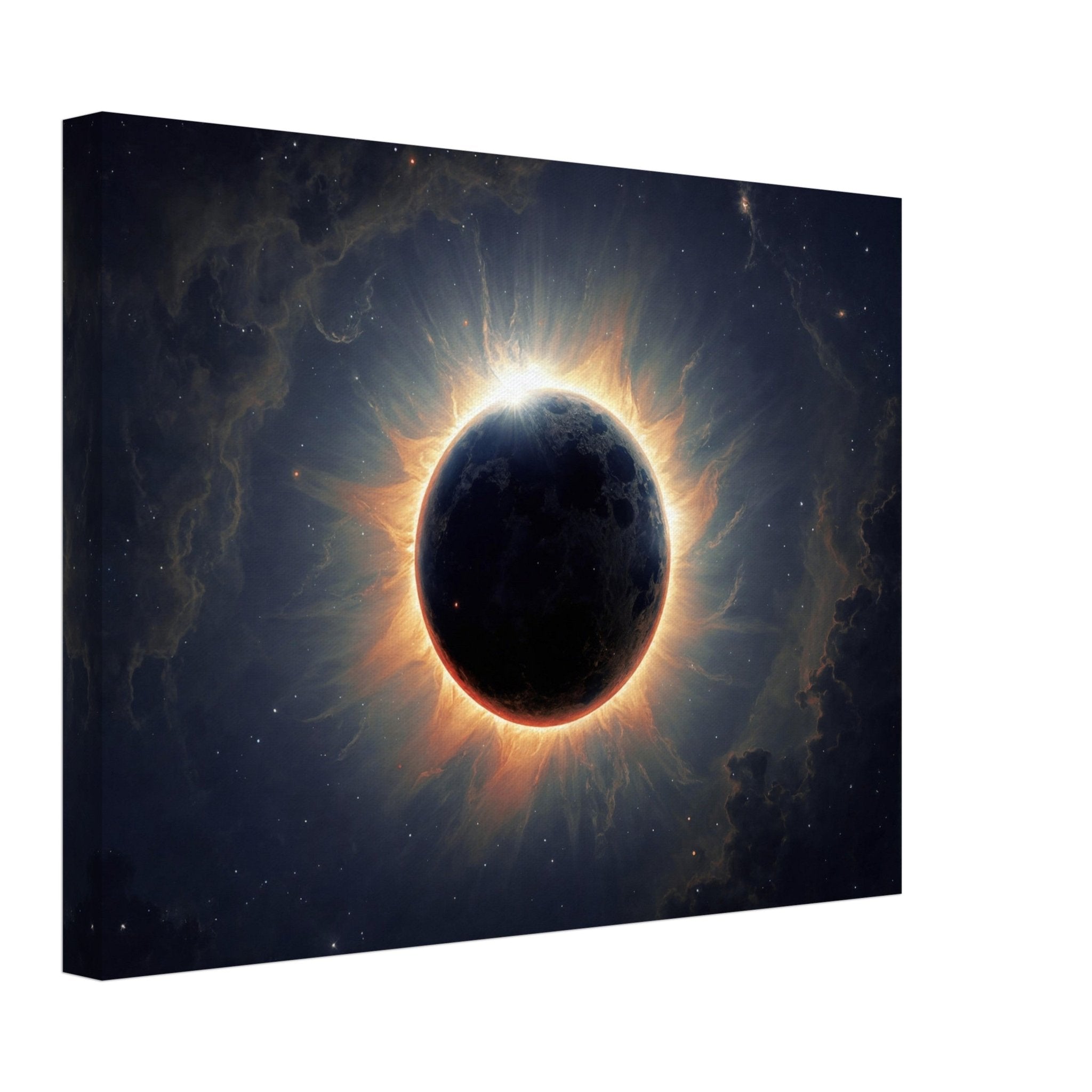 Solar Eclipse Canvas Print - WallArtPrints4U