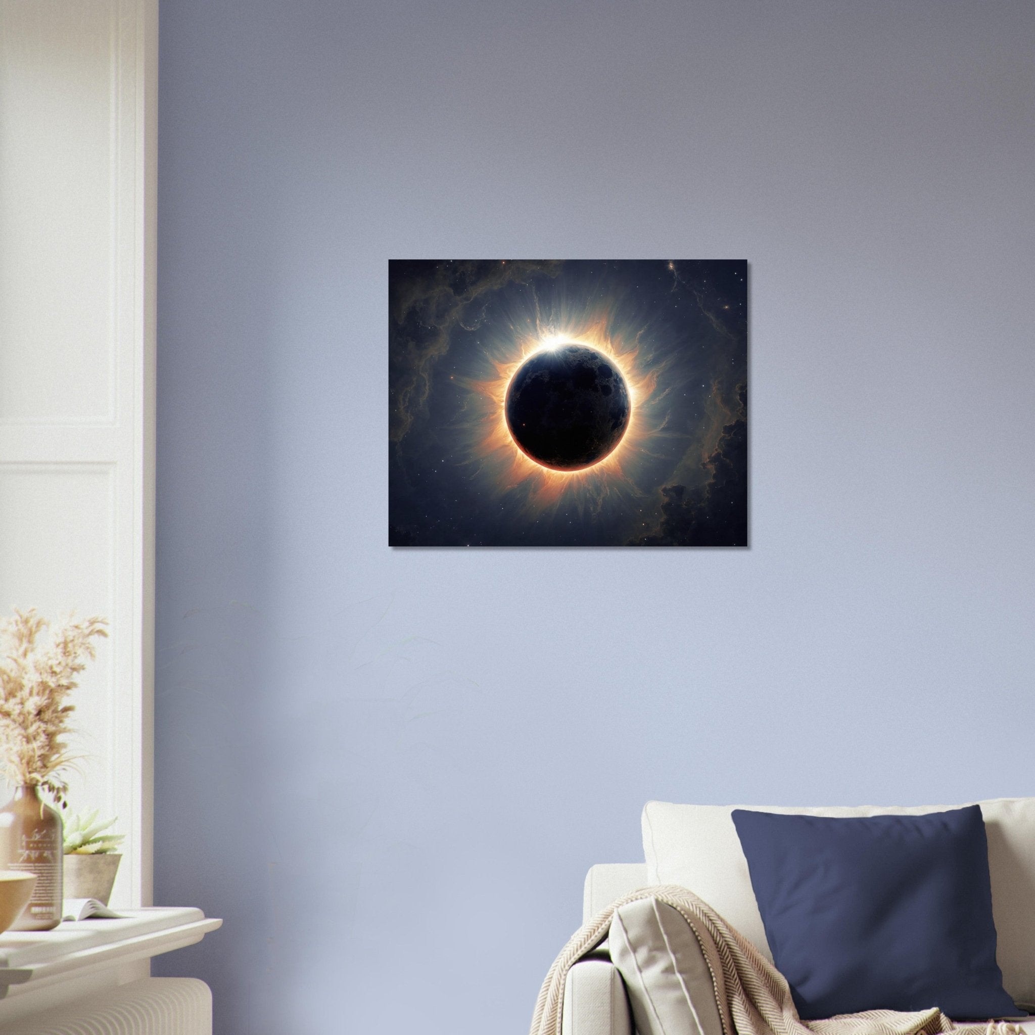 Solar Eclipse Poster Print Artists Impression - WallArtPrints4U