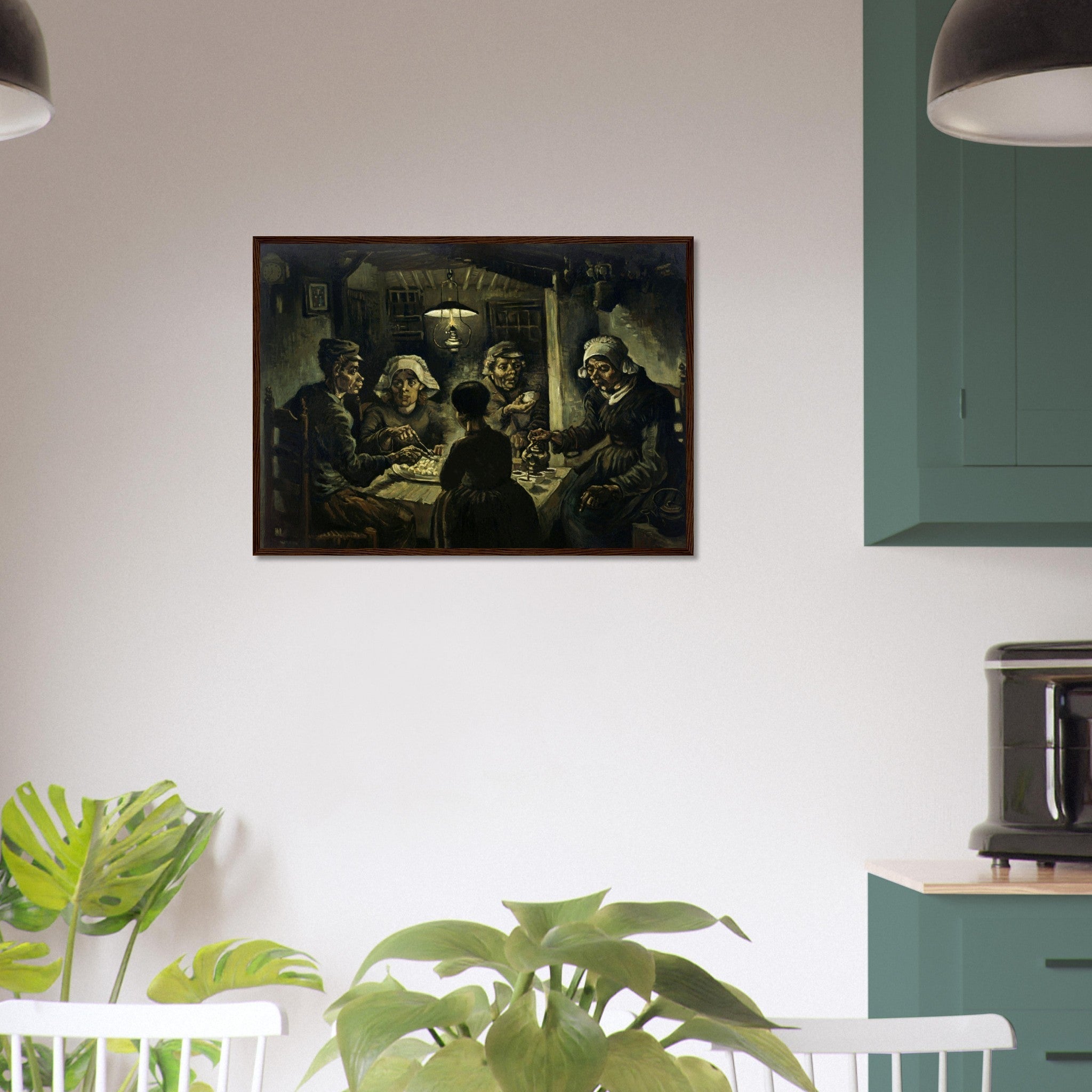 The Potato Eaters, Vincent Van Gogh Framed Print Classic Masterpiece Wall Art - WallArtPrints4U