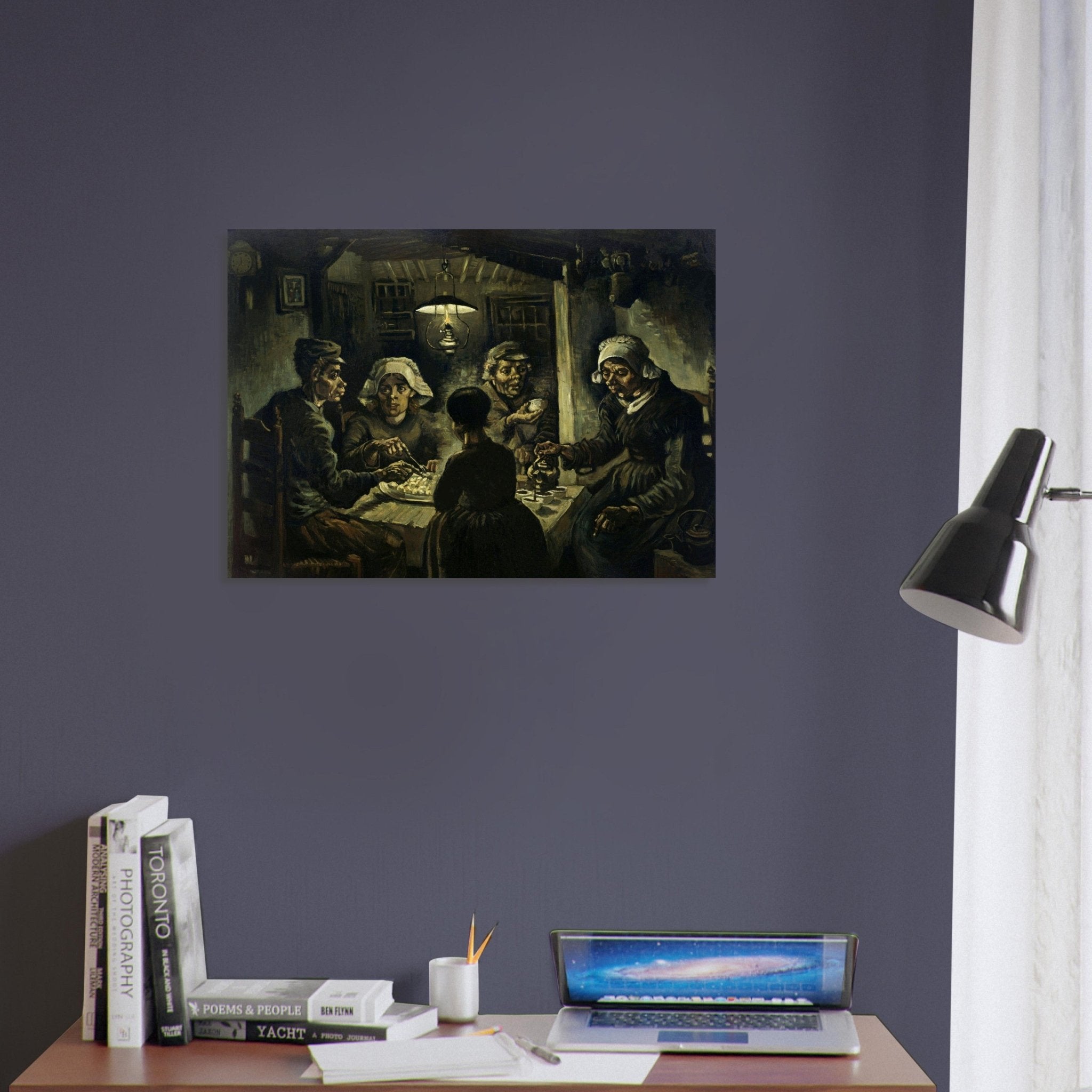 The Potato Eaters, Vincent Van Gogh Poster Print Classic Masterpiece Wall Art - WallArtPrints4U