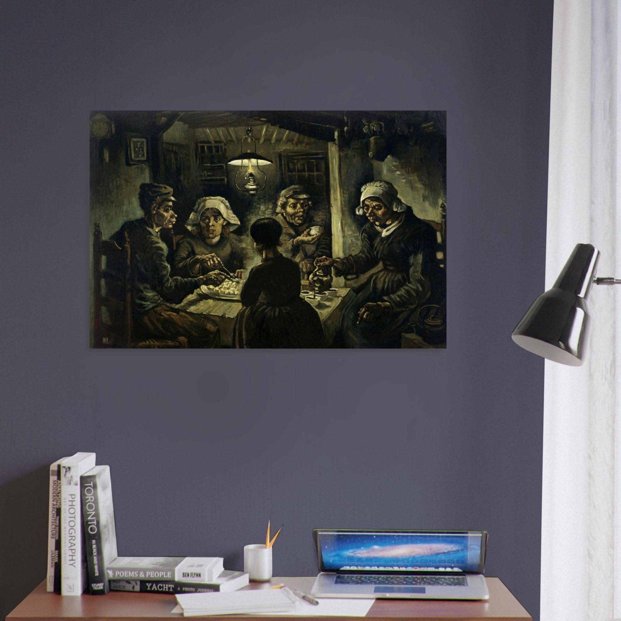 The Potato Eaters, Vincent Van Gogh Poster Print Classic Masterpiece Wall Art - WallArtPrints4U