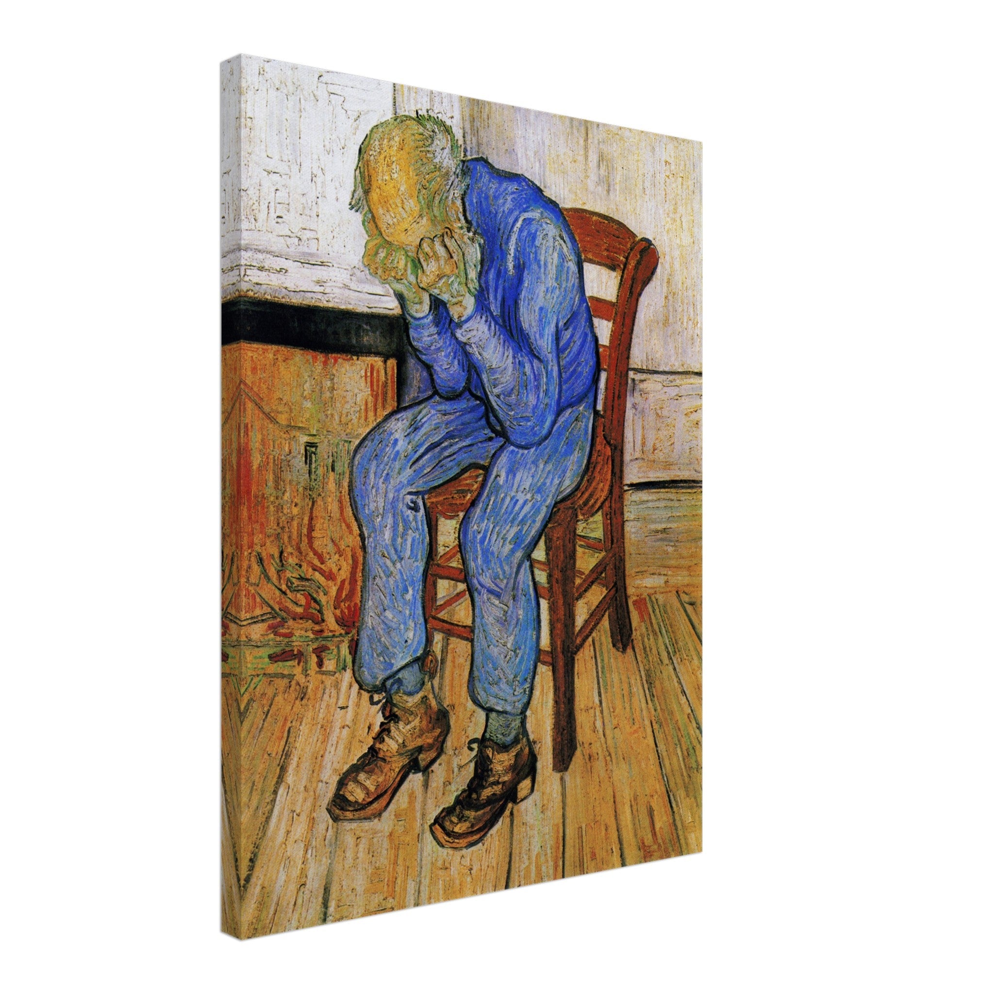 Van Gogh Canvas Print, At Eternity's Gate, Sorrowing Old Man - WallArtPrints4U