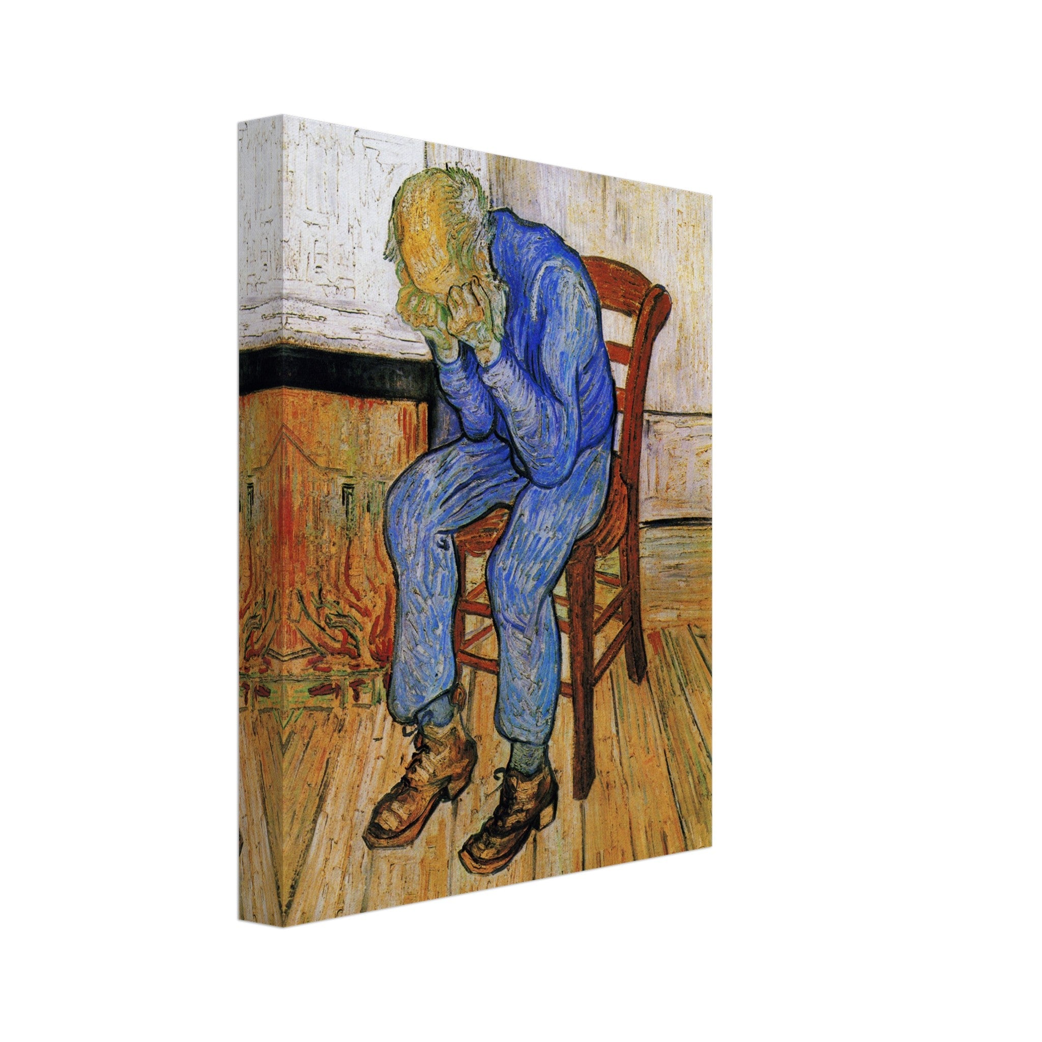 Van Gogh Canvas Print, At Eternity's Gate, Sorrowing Old Man - WallArtPrints4U