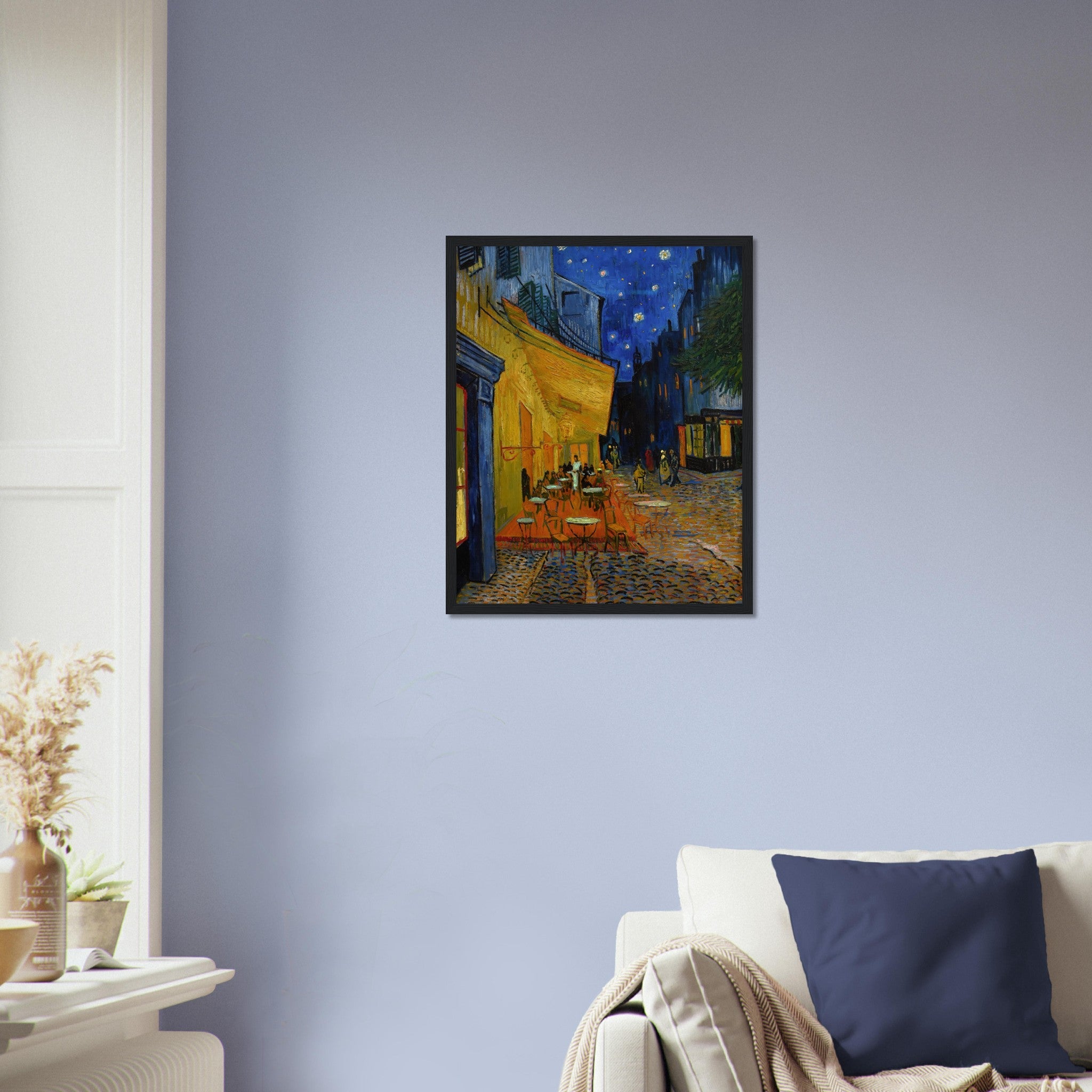 Van Gogh Framed Print, Cafe Terrace At Night - WallArtPrints4U