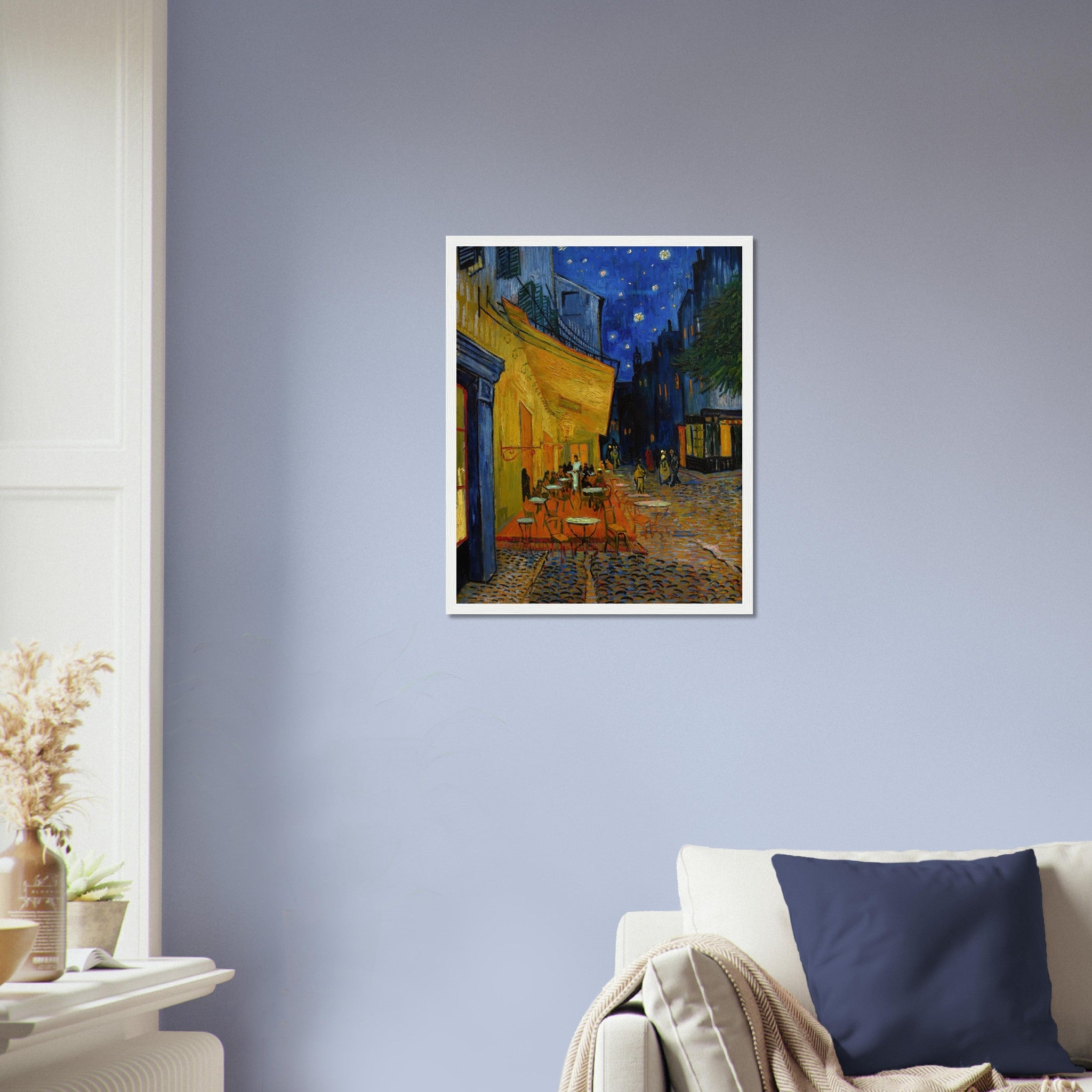 Van Gogh Framed Print, Cafe Terrace At Night - WallArtPrints4U