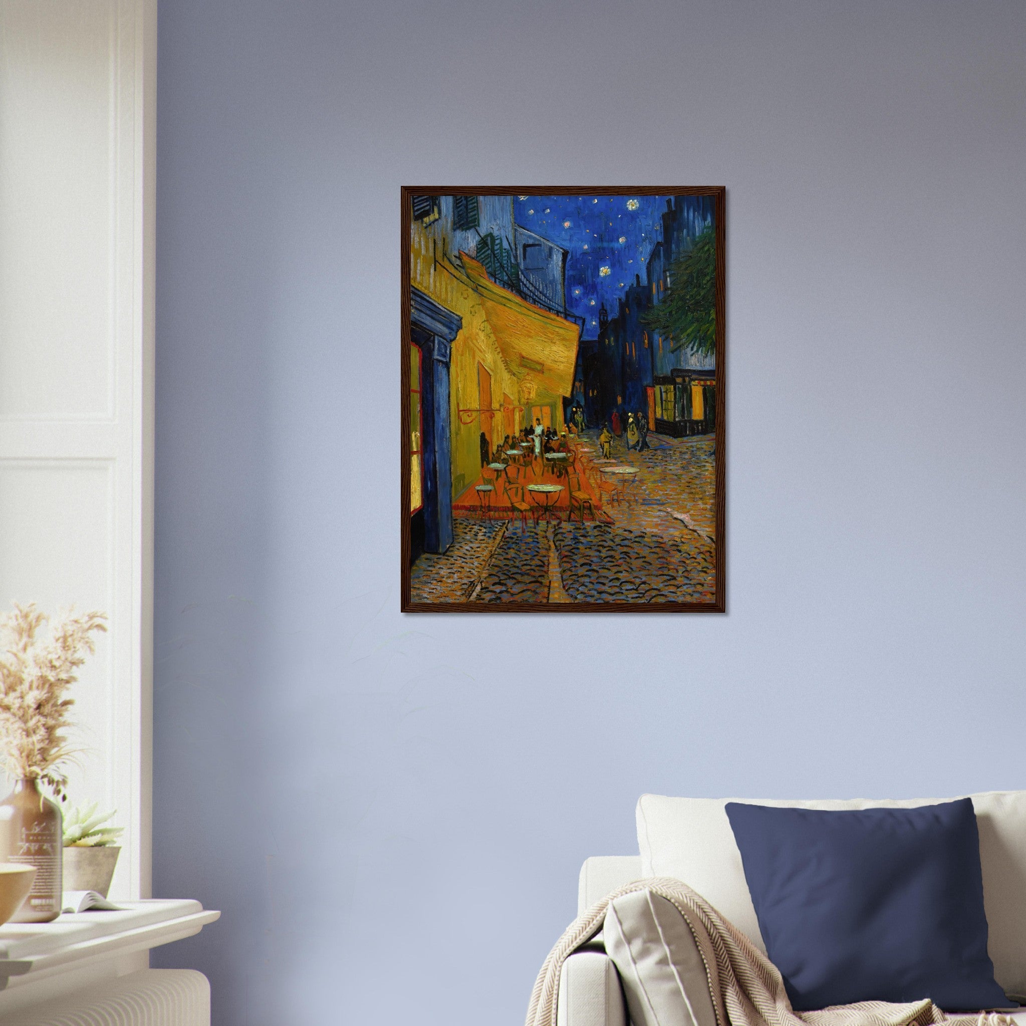 Van Gogh Framed Print, Cafe Terrace At Night - WallArtPrints4U