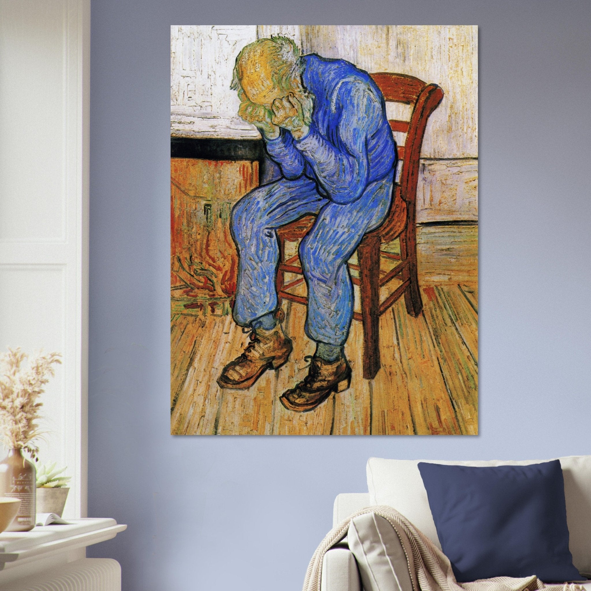 Van Gogh Poster Print, At Eternity's Gate, Sorrowing Old Man - WallArtPrints4U