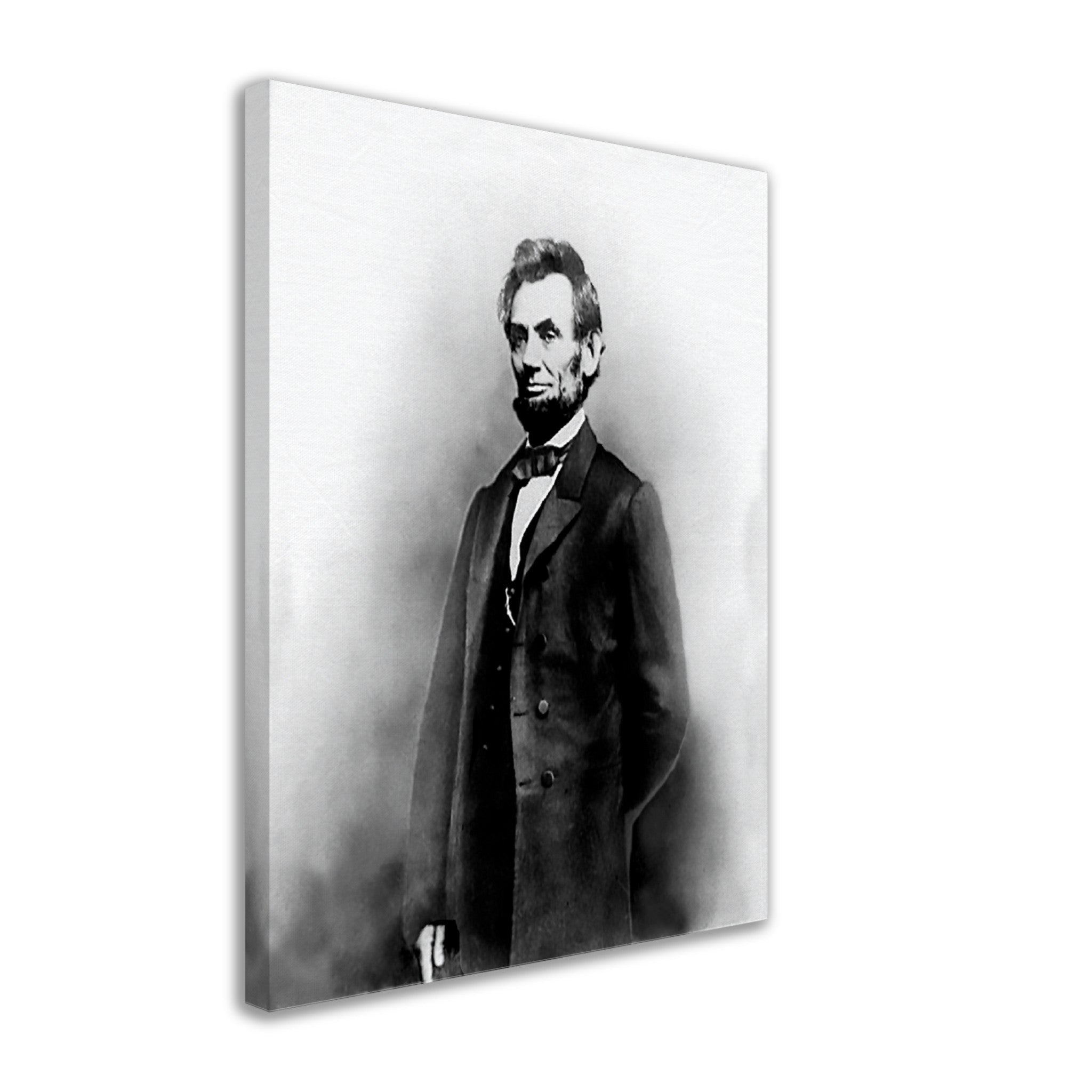 Abraham Lincoln Canvas, Abolished Slavery, Vintage Photo - Abraham Lincoln Canvas Print - 16th President - WallArtPrints4U