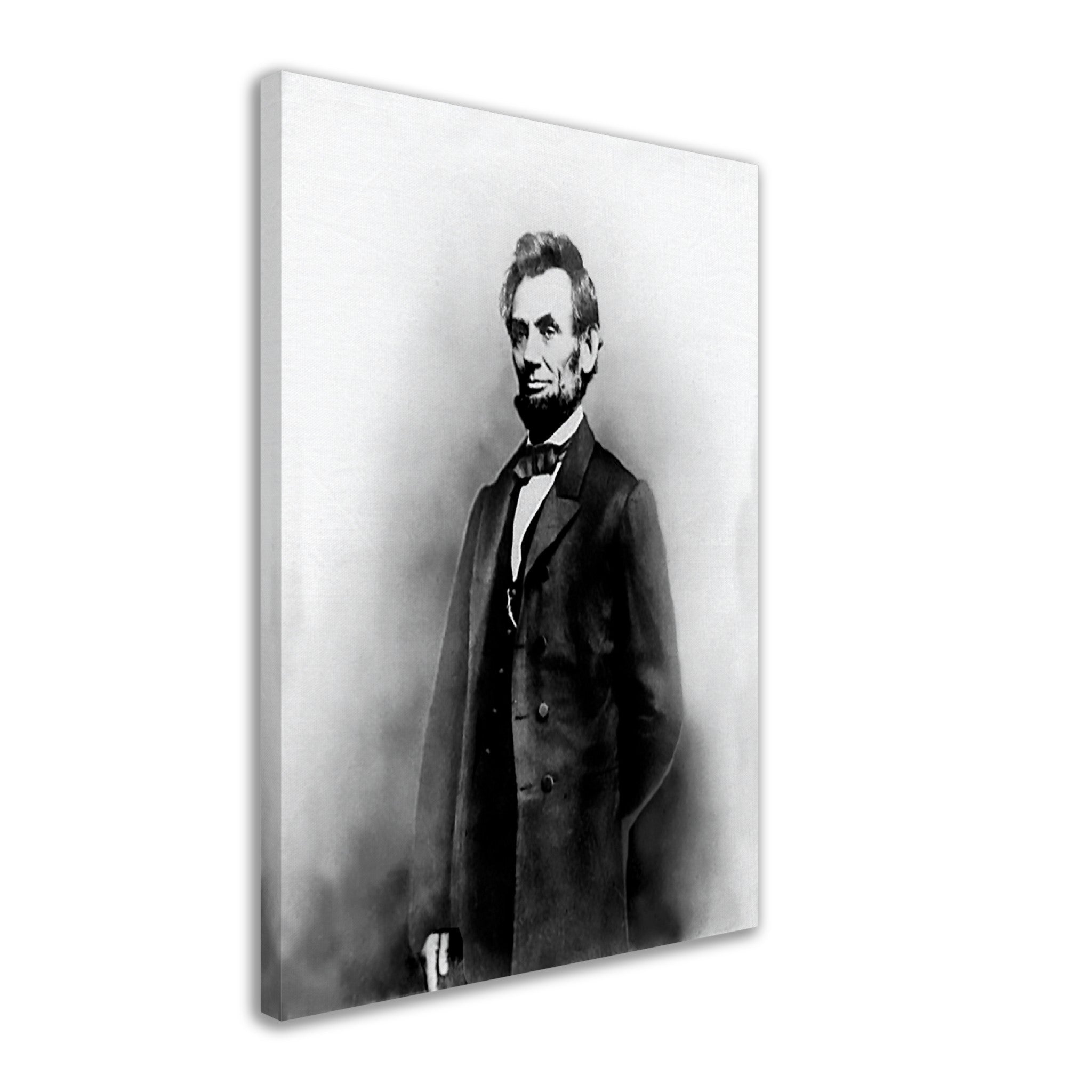 Abraham Lincoln Canvas, Abolished Slavery, Vintage Photo - Abraham Lincoln Canvas Print - 16th President - WallArtPrints4U
