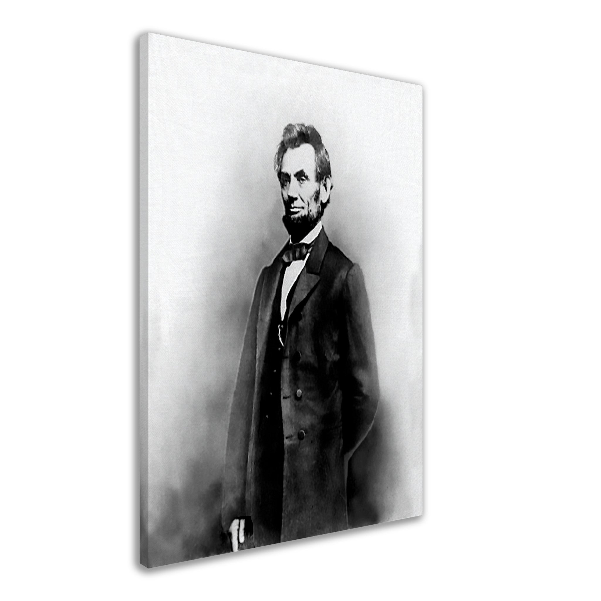 Abraham Lincoln Canvas, Abolished Slavery, Vintage Photo - Abraham Lincoln Canvas Print - 16th President - WallArtPrints4U