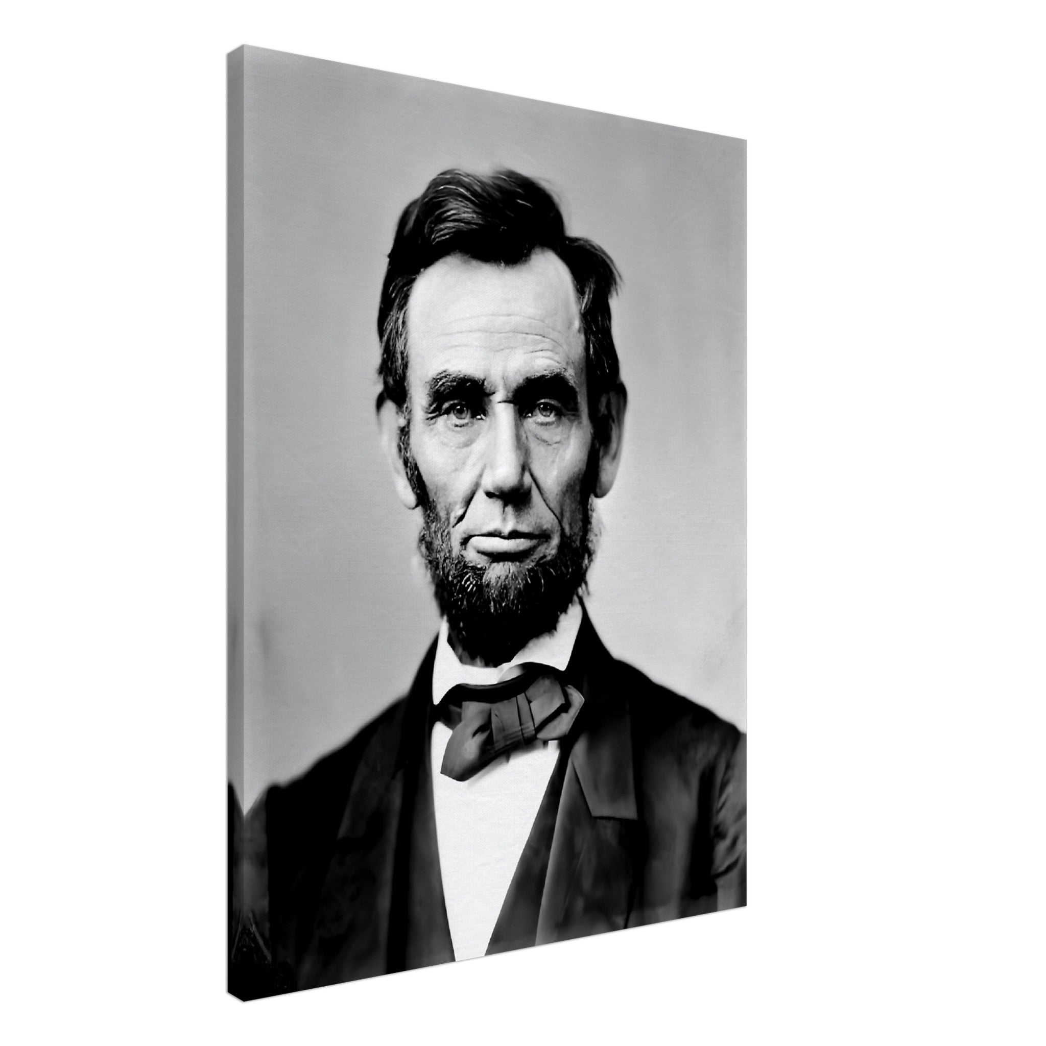 Abraham Lincoln Canvas Print, 16th President Of Usa, Vintage Photo Portrait - Abraham Lincoln Canvas - WallArtPrints4U