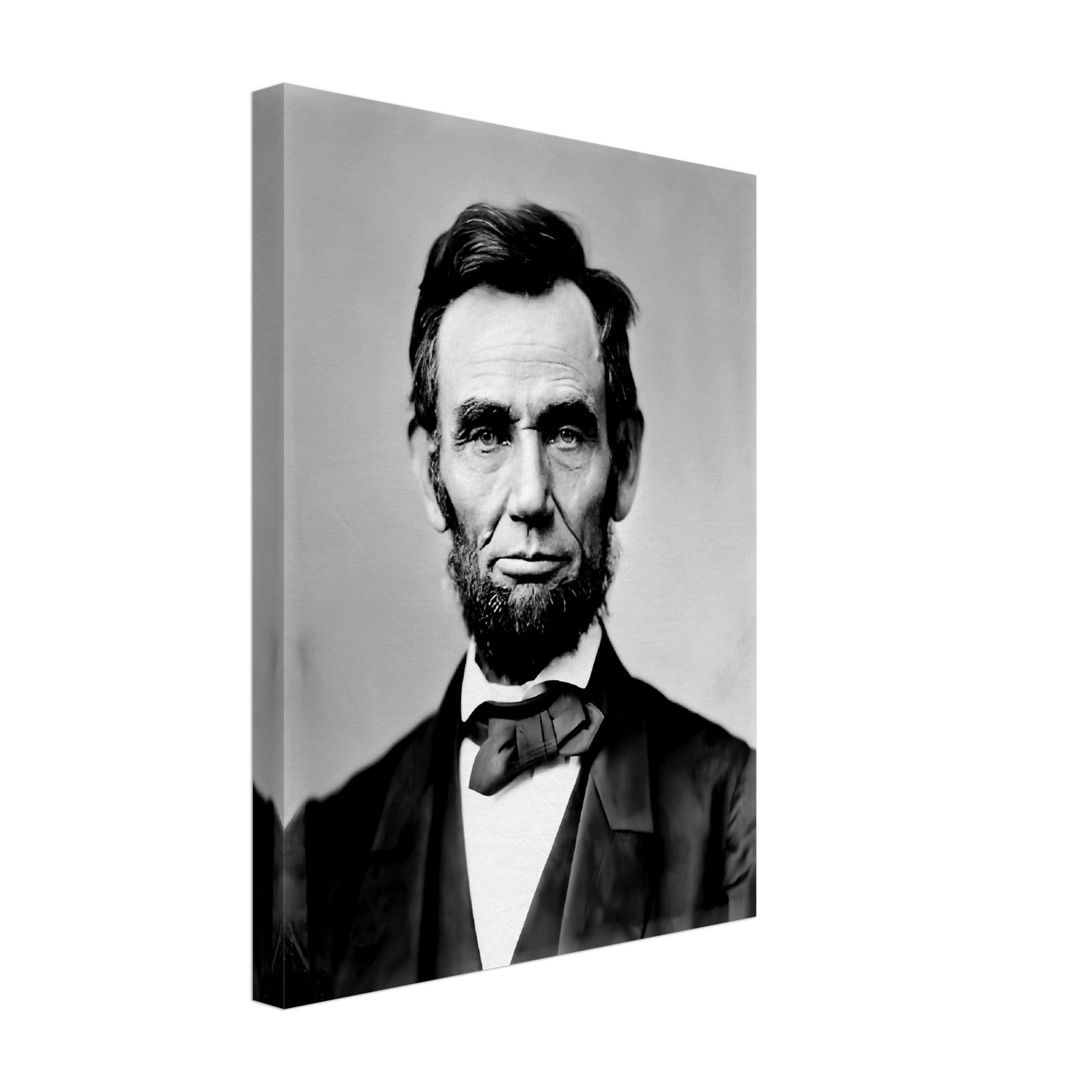 Abraham Lincoln Canvas Print, 16th President Of Usa, Vintage Photo Portrait - Abraham Lincoln Canvas - WallArtPrints4U